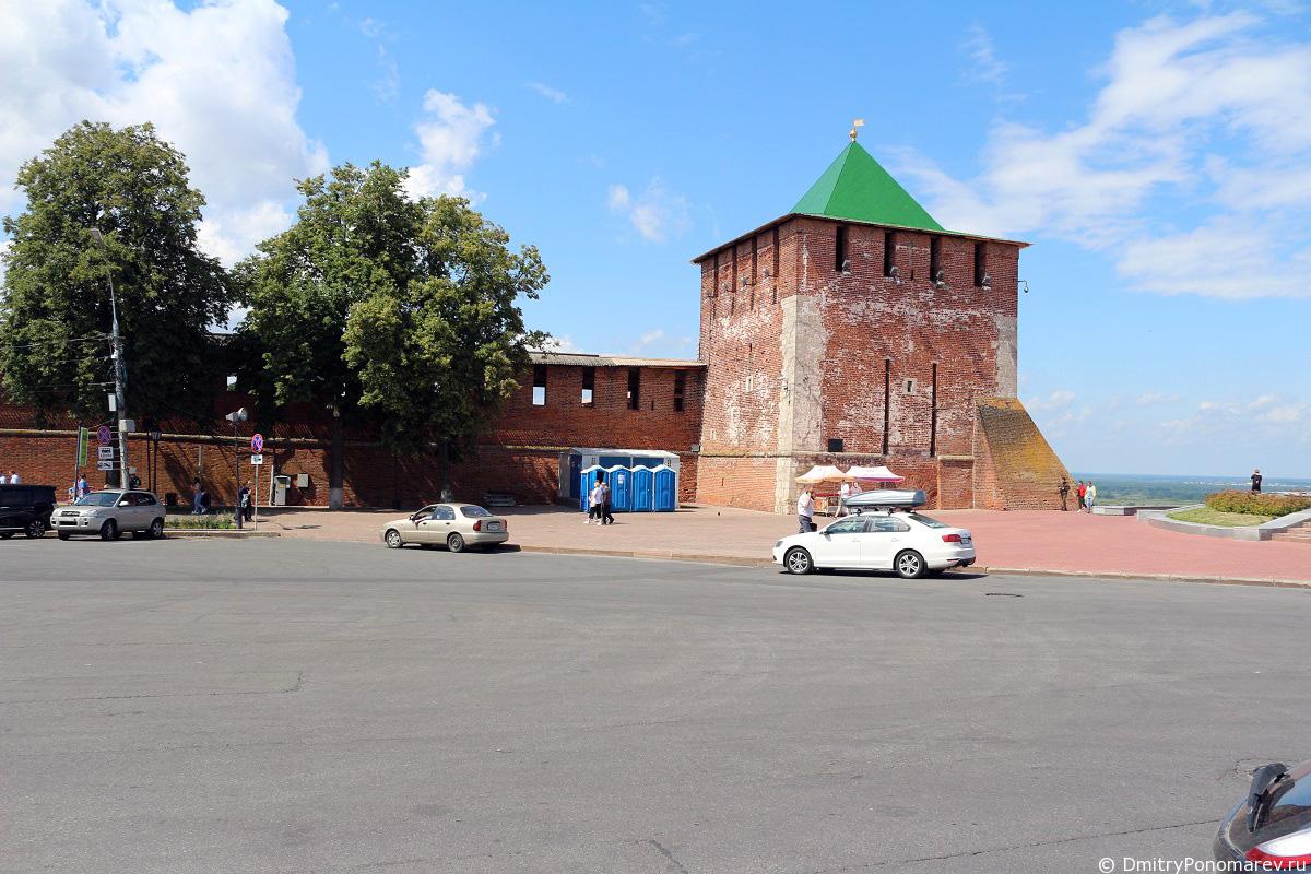 Георгиевская башня. Нижегородский кремль
