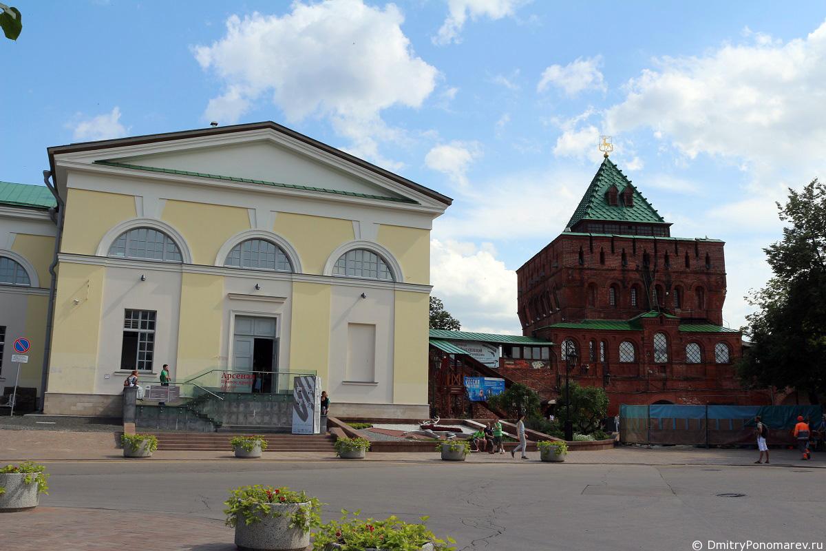 Здание Арсенала. Нижегородский кремль