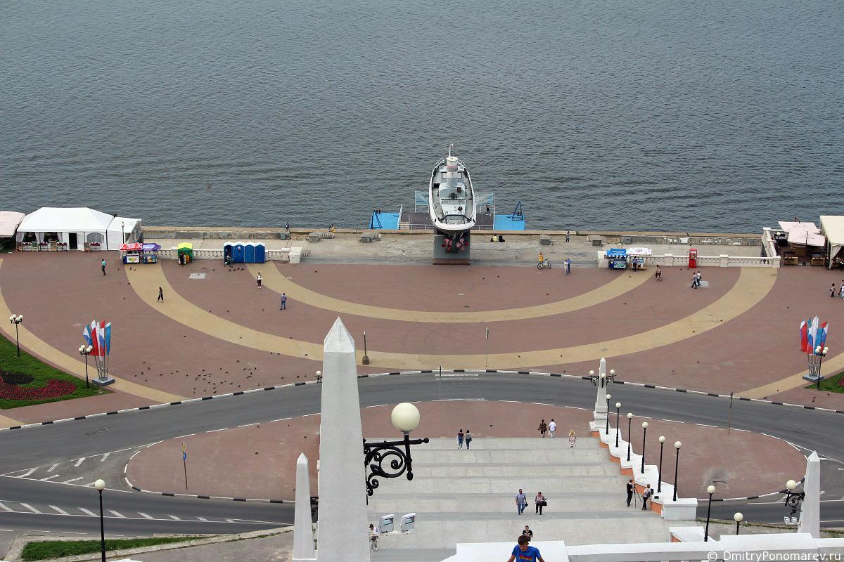 Чкаловская лестница. Нижний Новгород