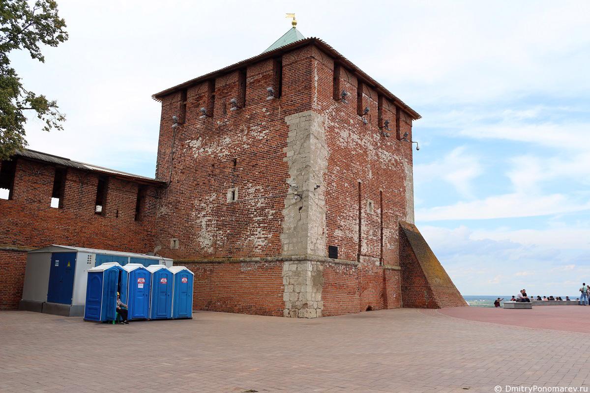 Георгиевская башня. Нижегородский кремль