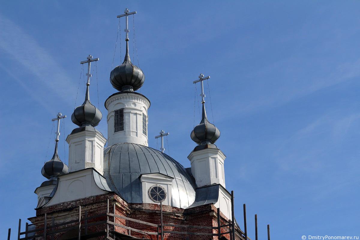 Церковь Преображения Господня в Вершилово