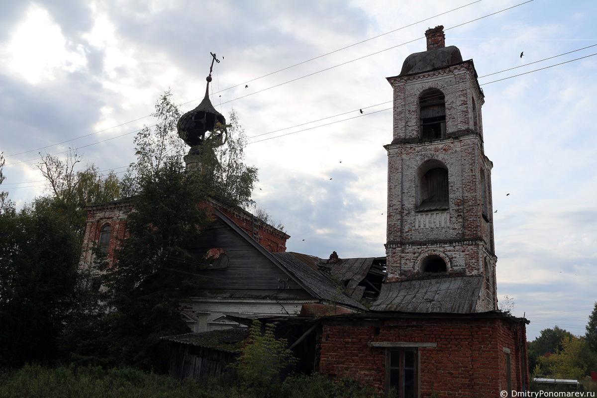 Церковь Покрова Пресвятой Богородицы в Мортках