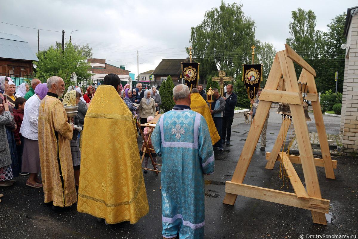 новые колокола в Ковернино