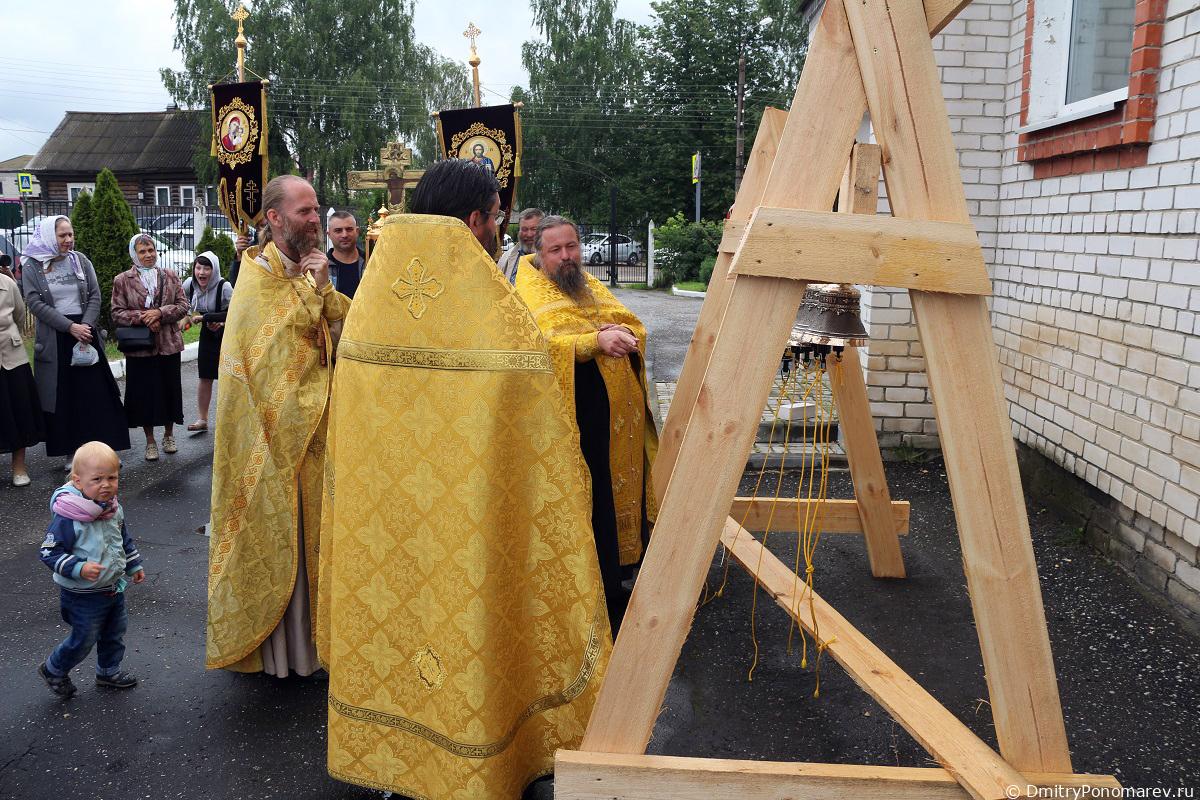 новые колокола в Ковернино