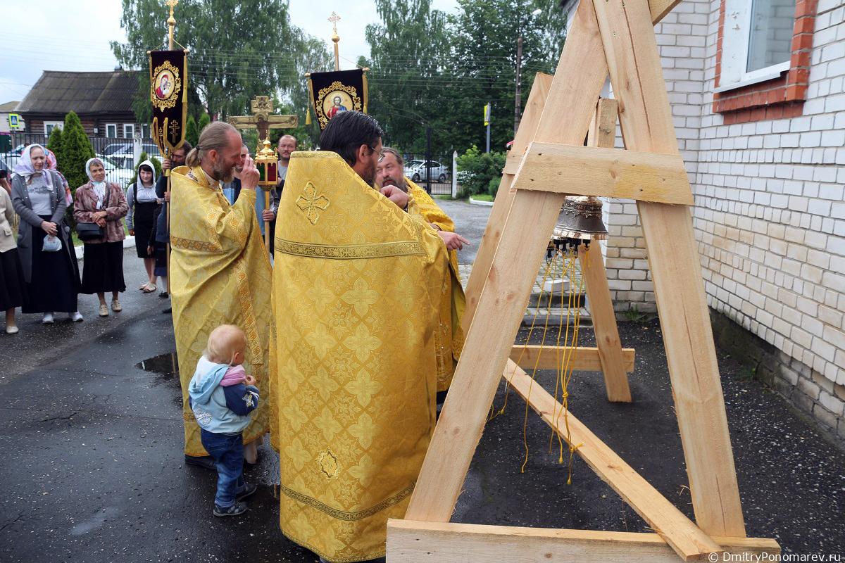 новые колокола в Ковернино