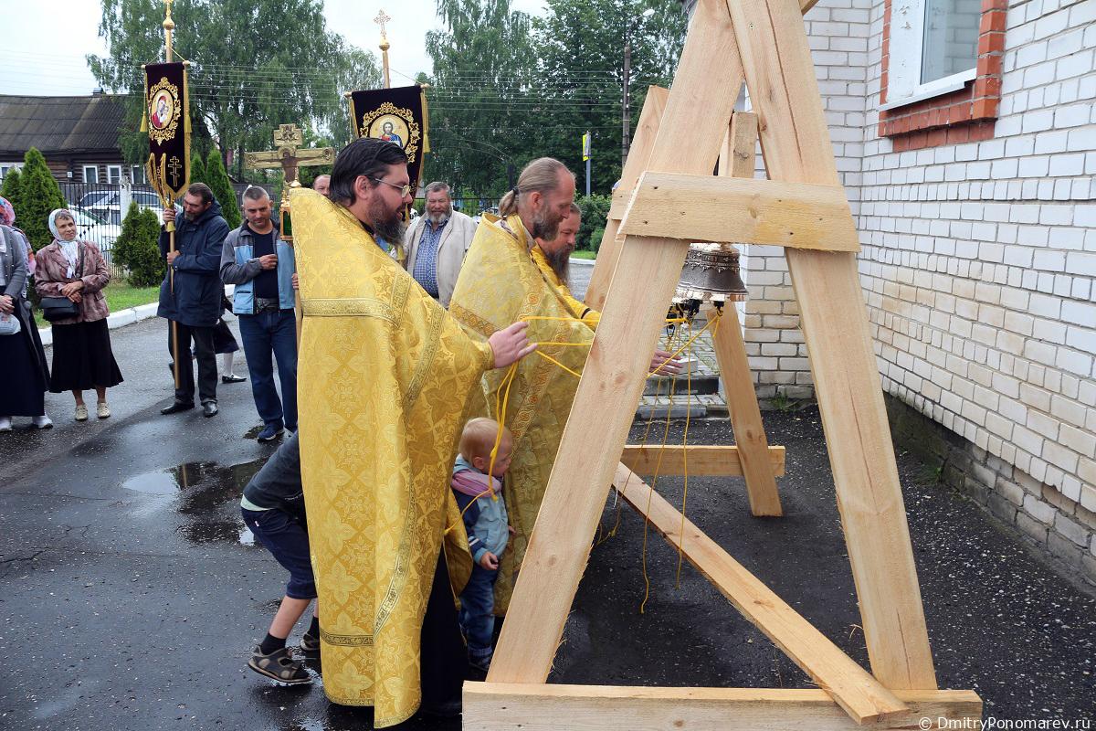 новые колокола в Ковернино