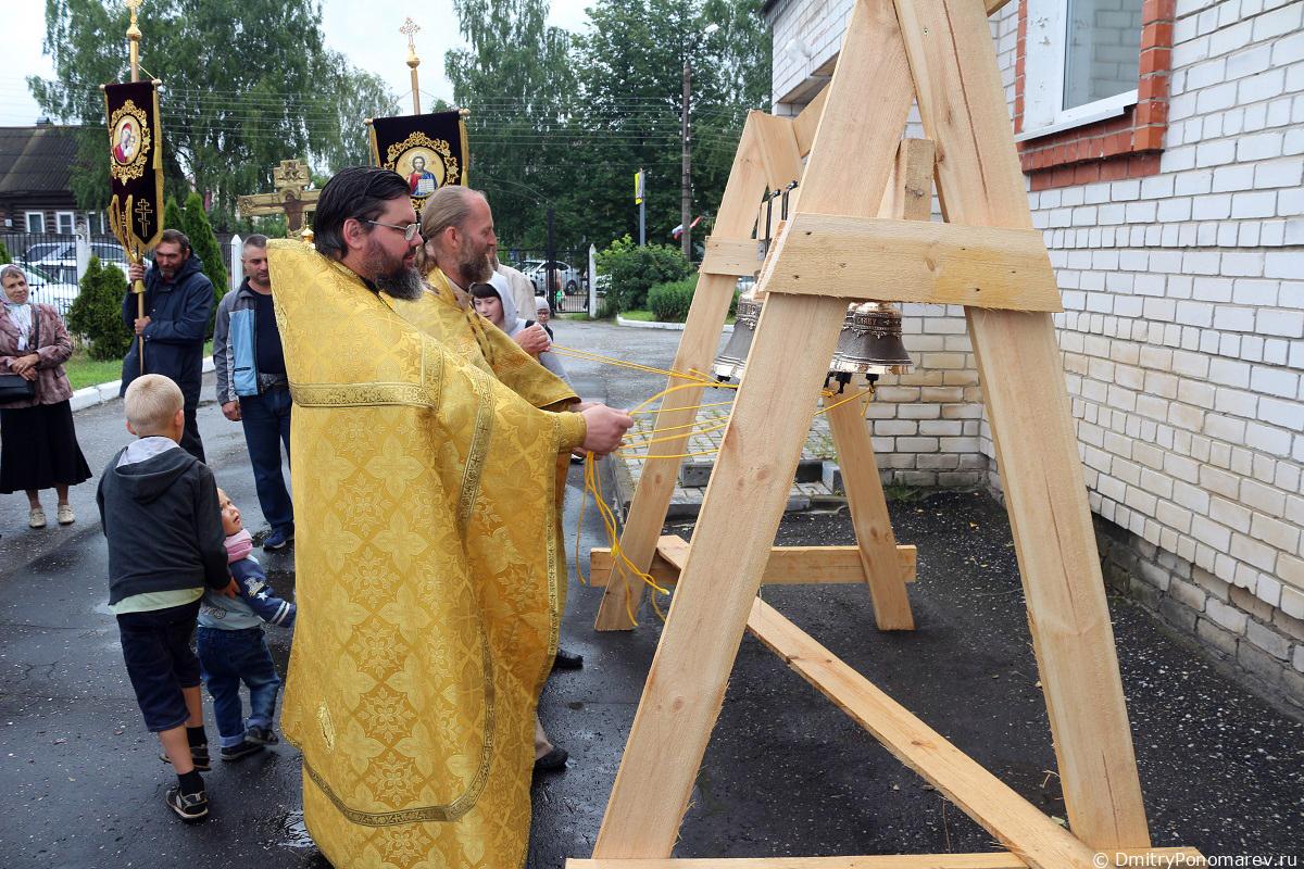 новые колокола в Ковернино