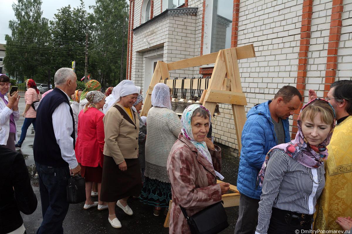 новые колокола в Ковернино