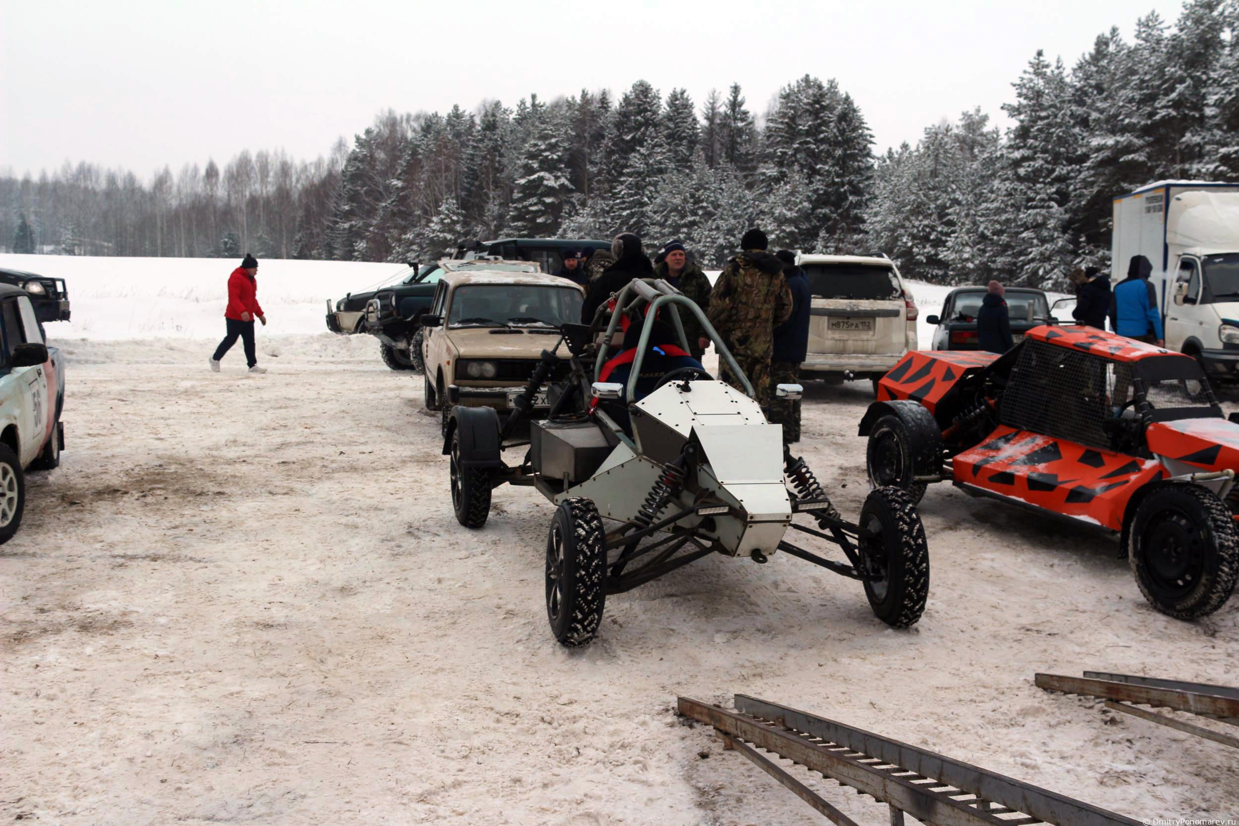 Январские автогонки в Городце 2021