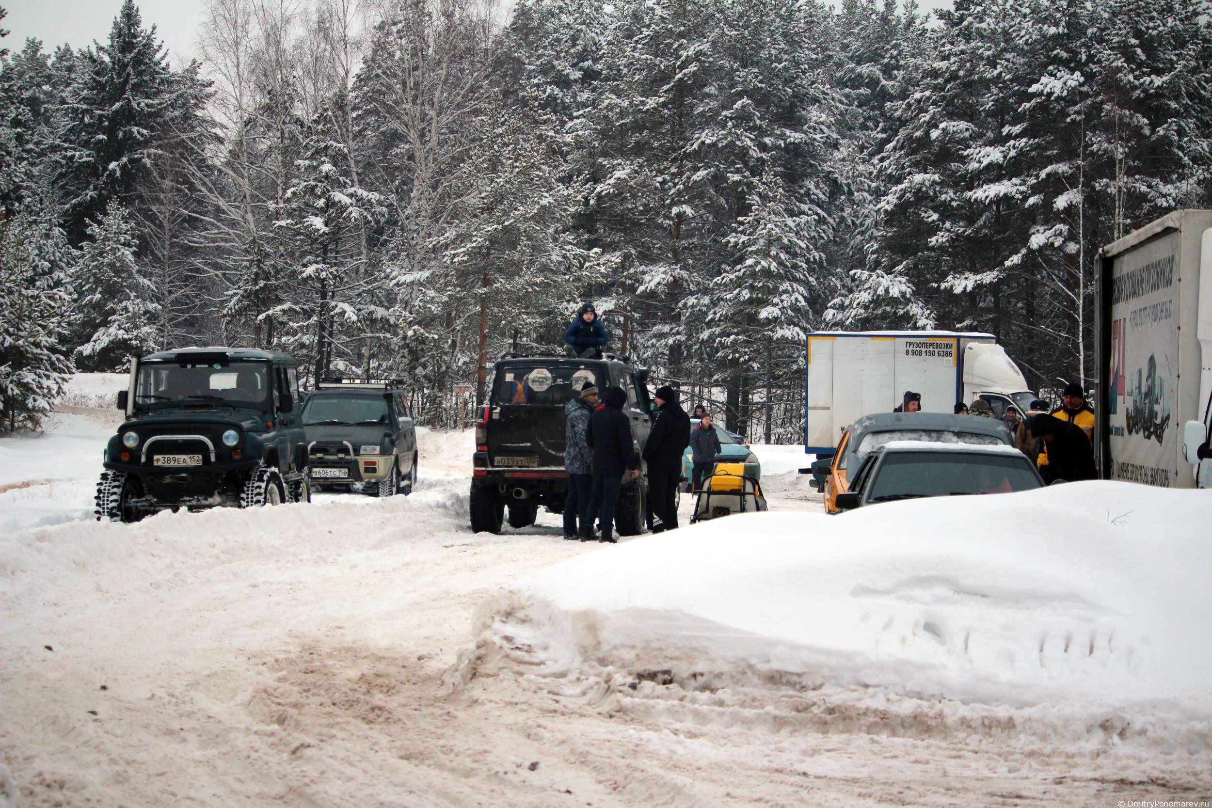Январские автогонки в Городце 2021