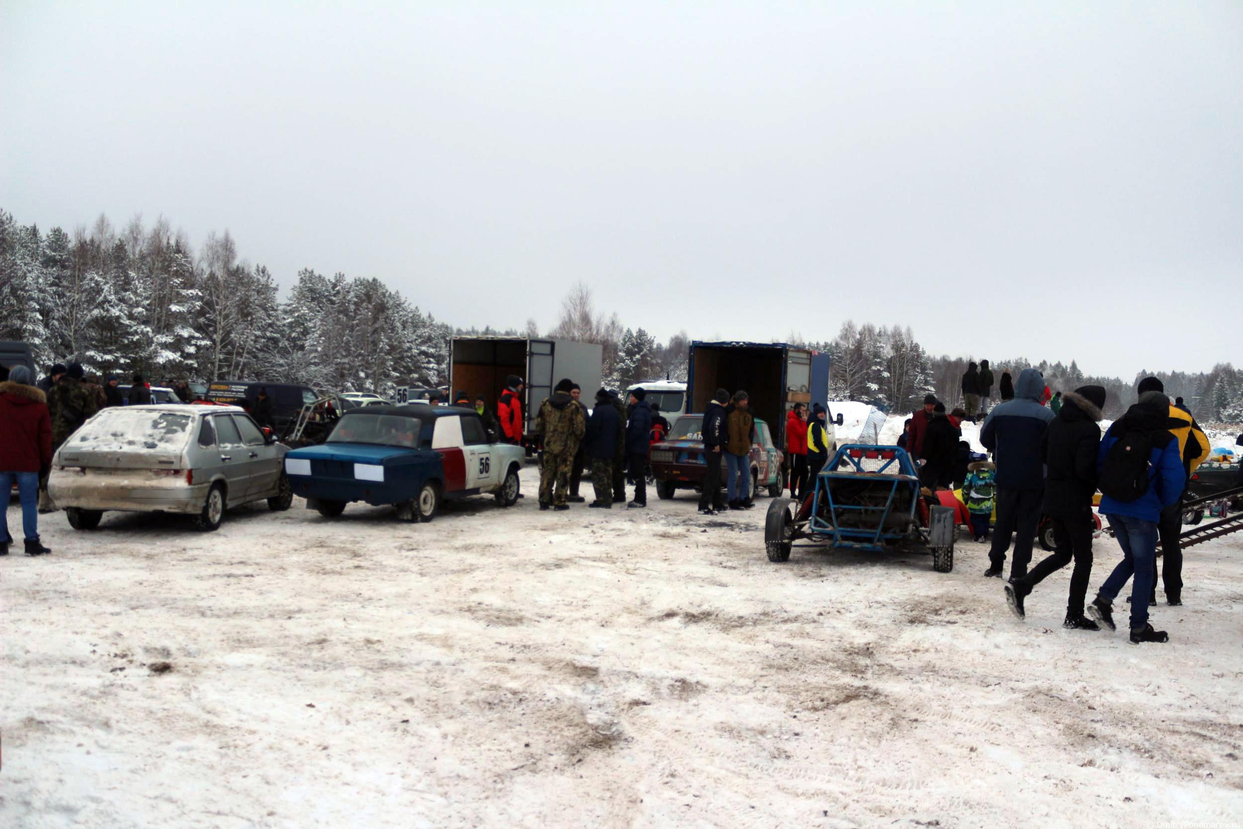 Январские автогонки в Городце 2021