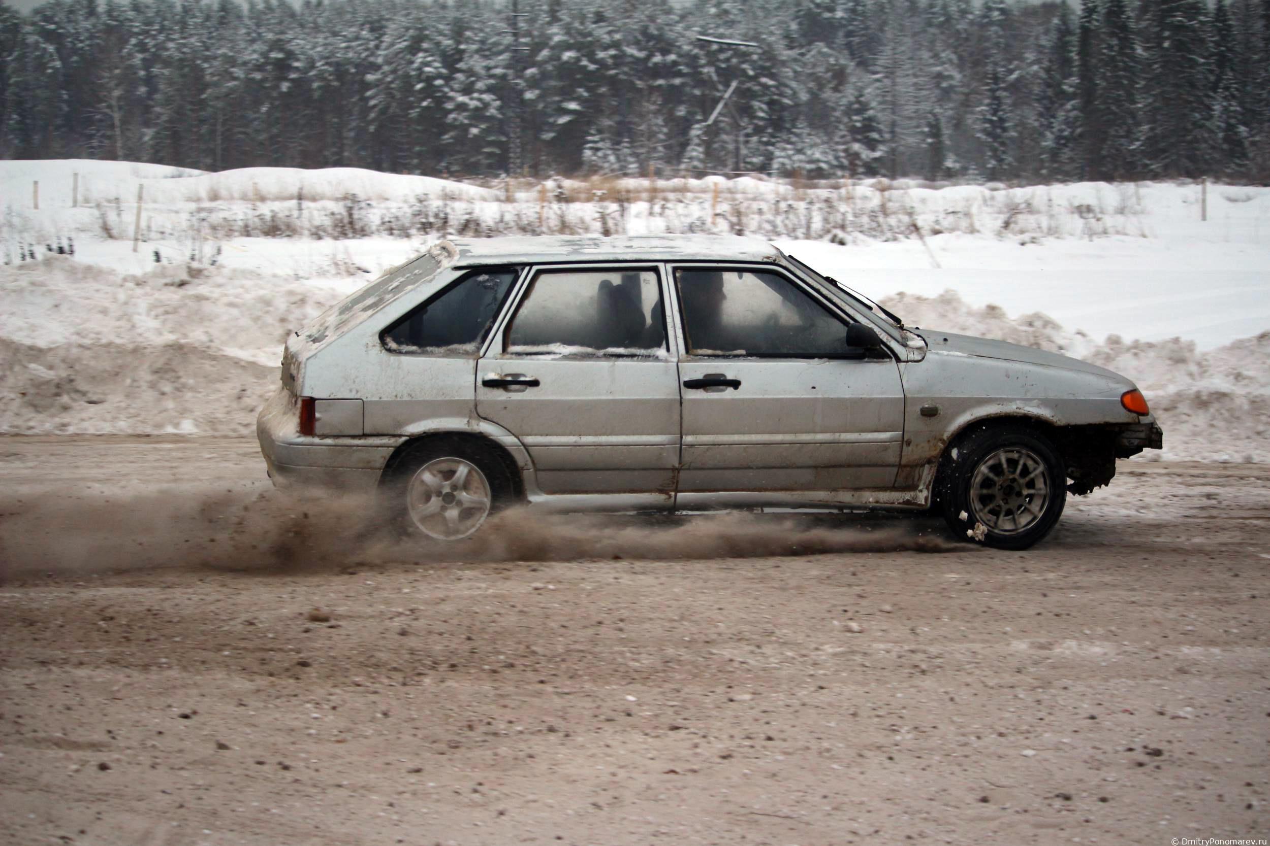 Январские автогонки в Городце 2021