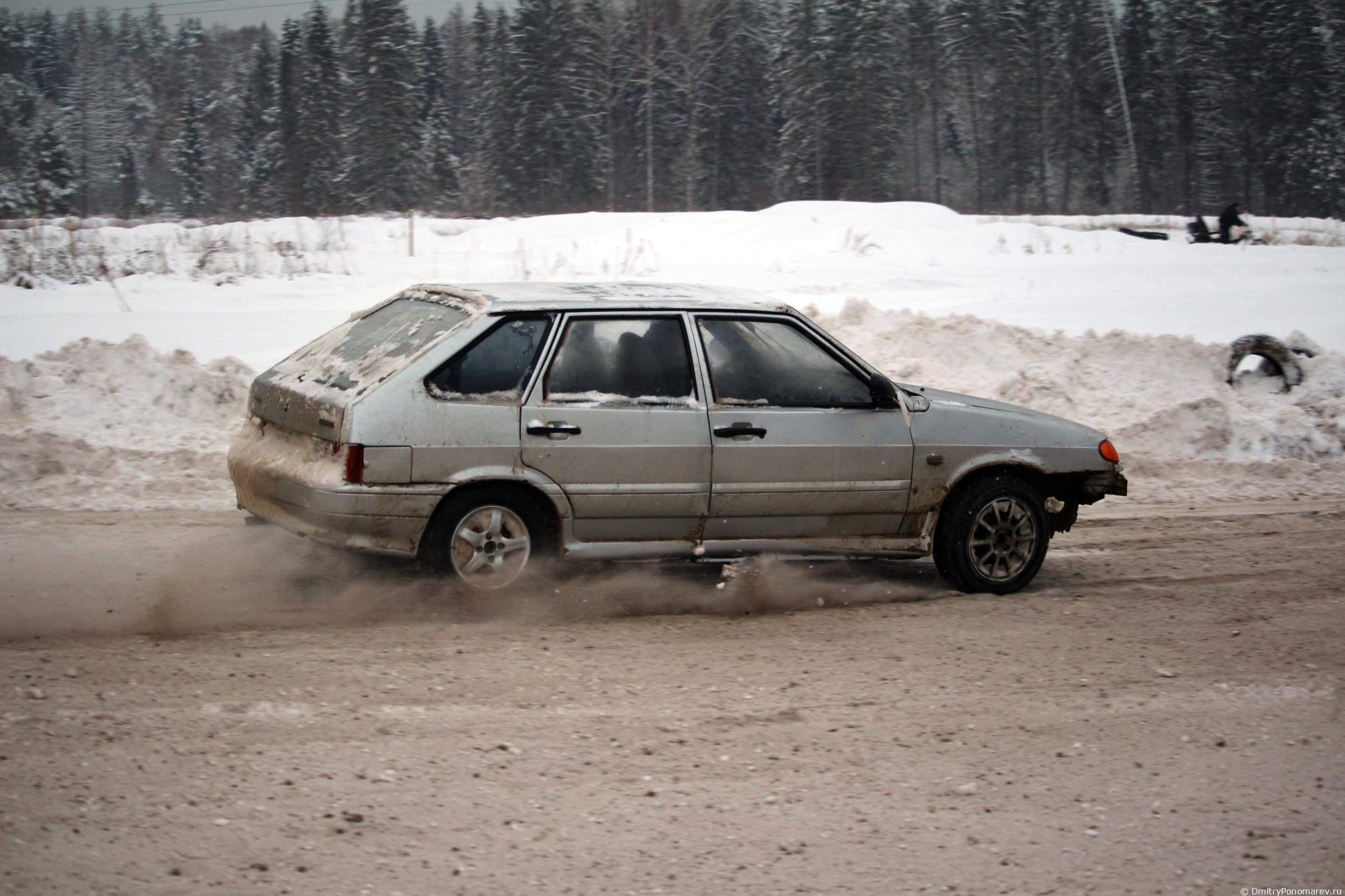 Январские автогонки в Городце 2021