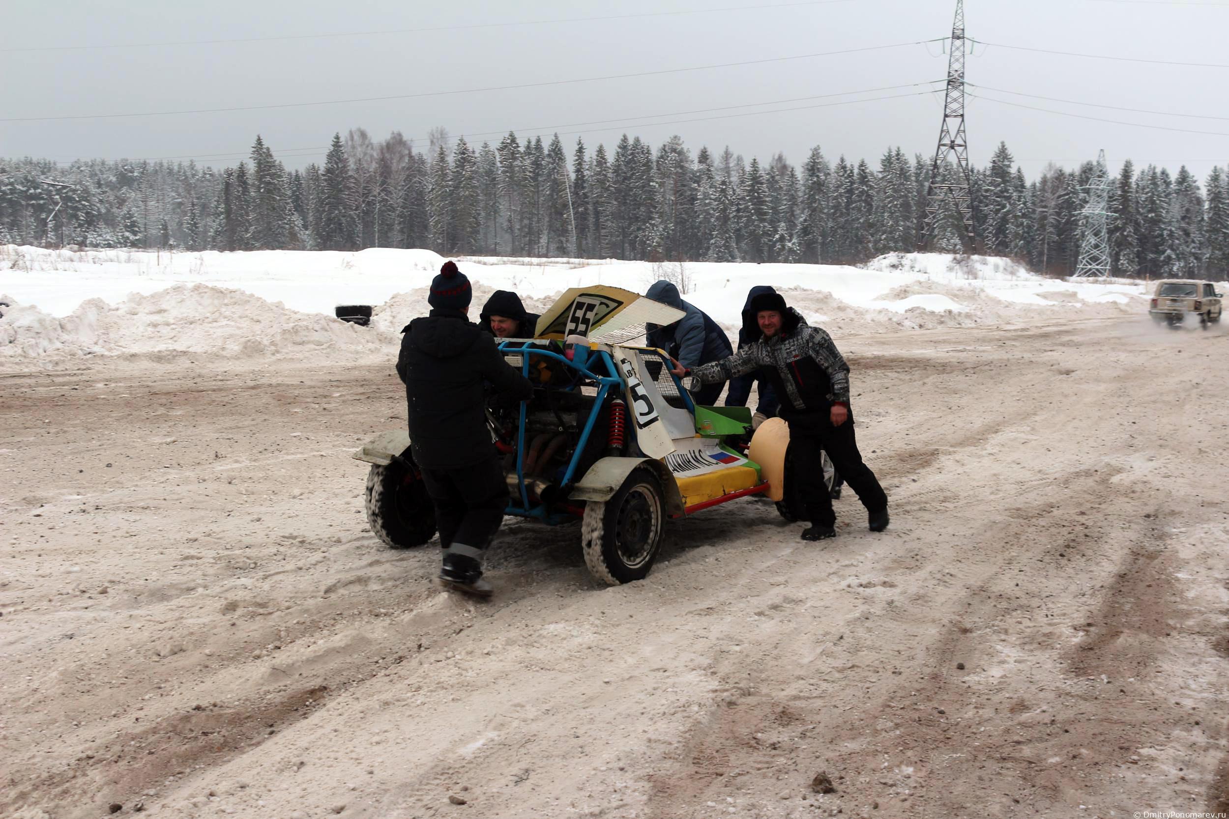 Январские автогонки в Городце 2021