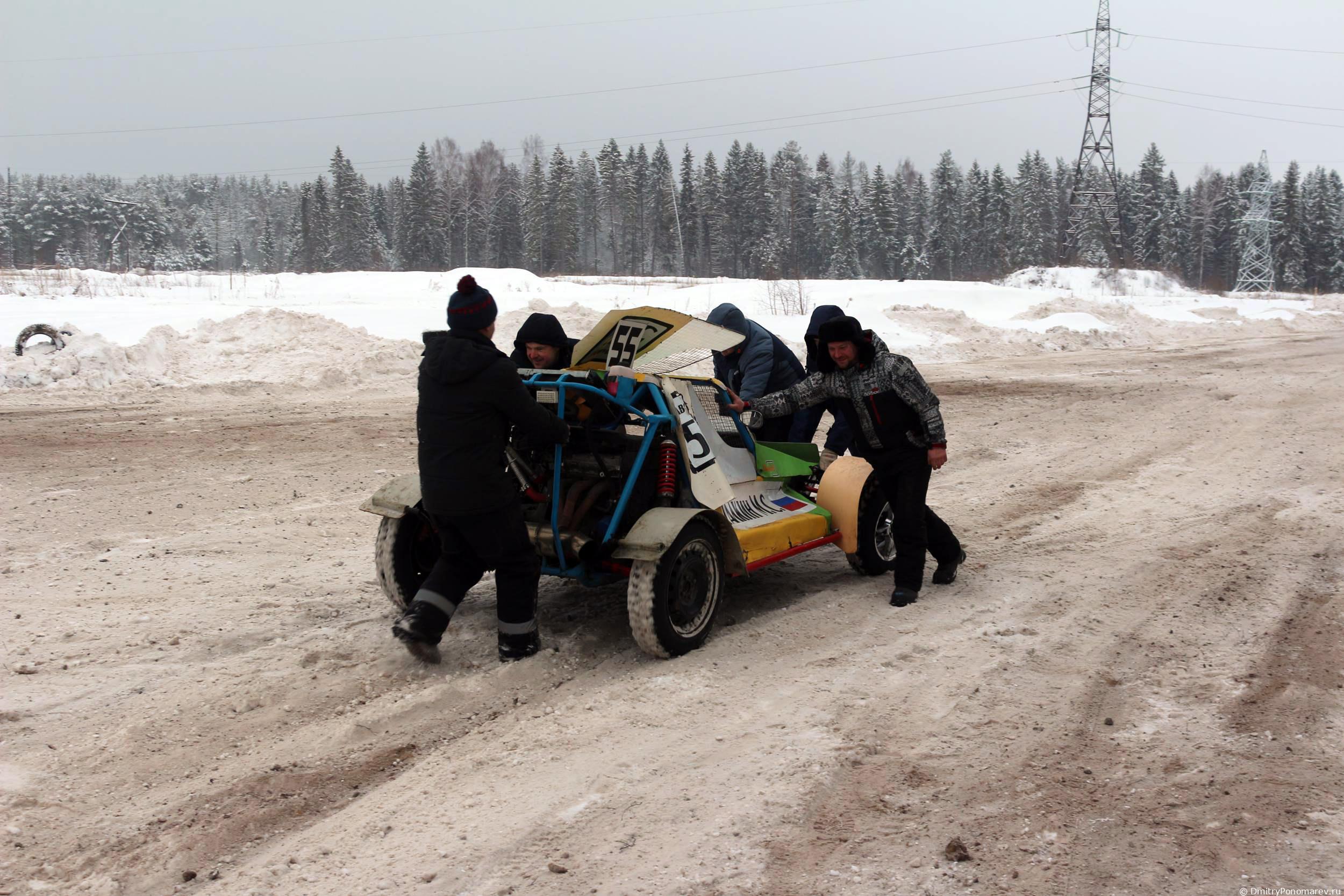 Январские автогонки в Городце 2021