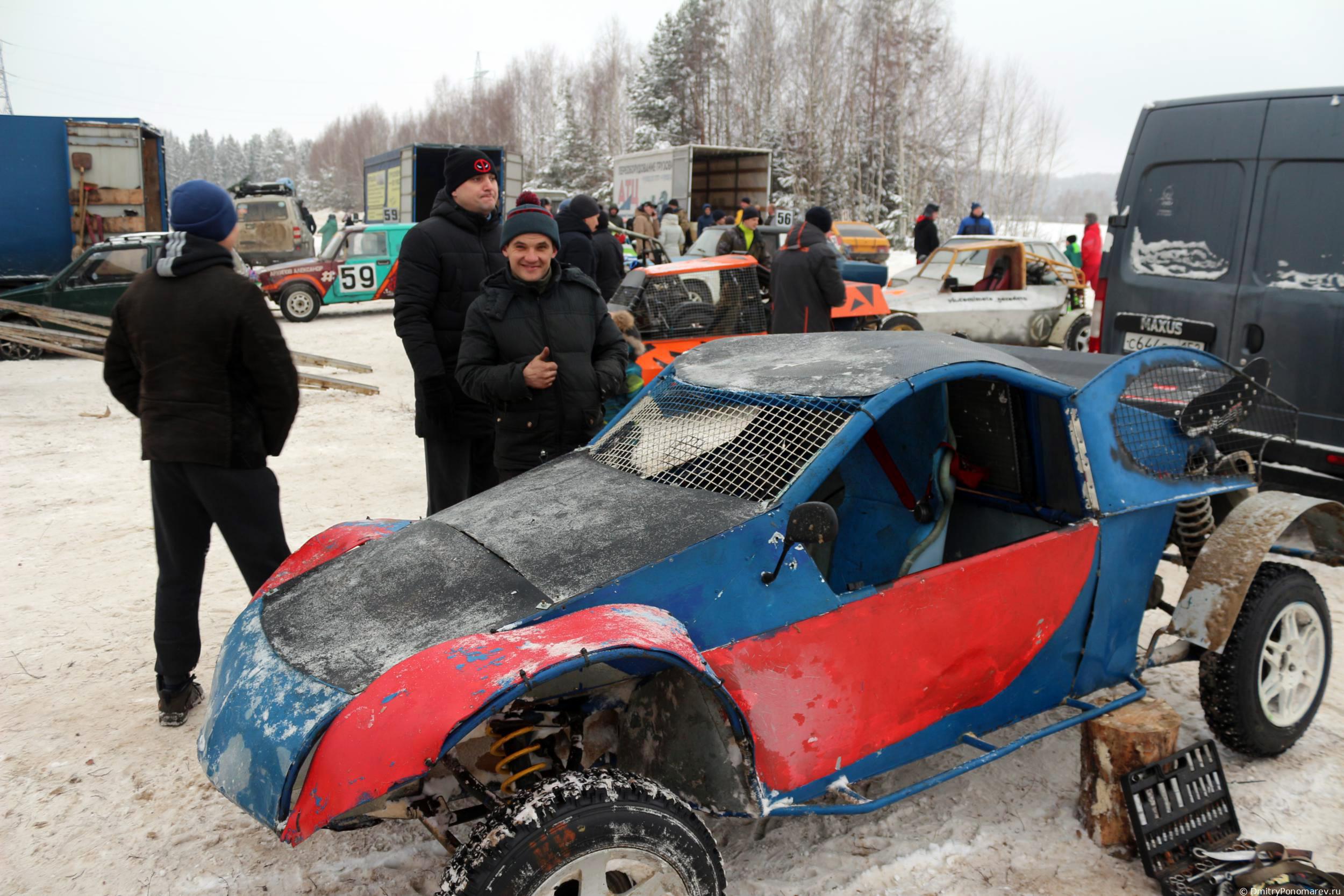 Январские автогонки в Городце 2021