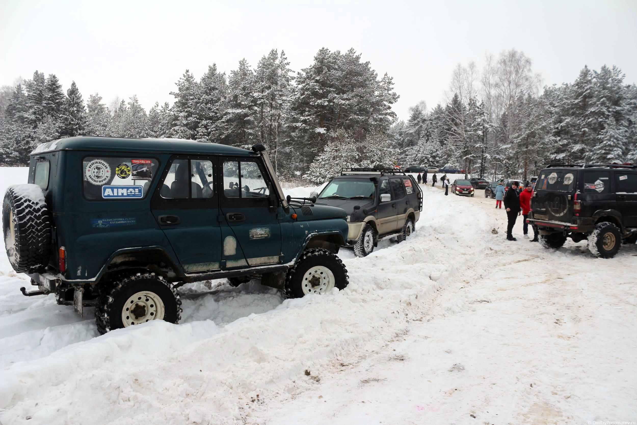 Январские автогонки в Городце 2021