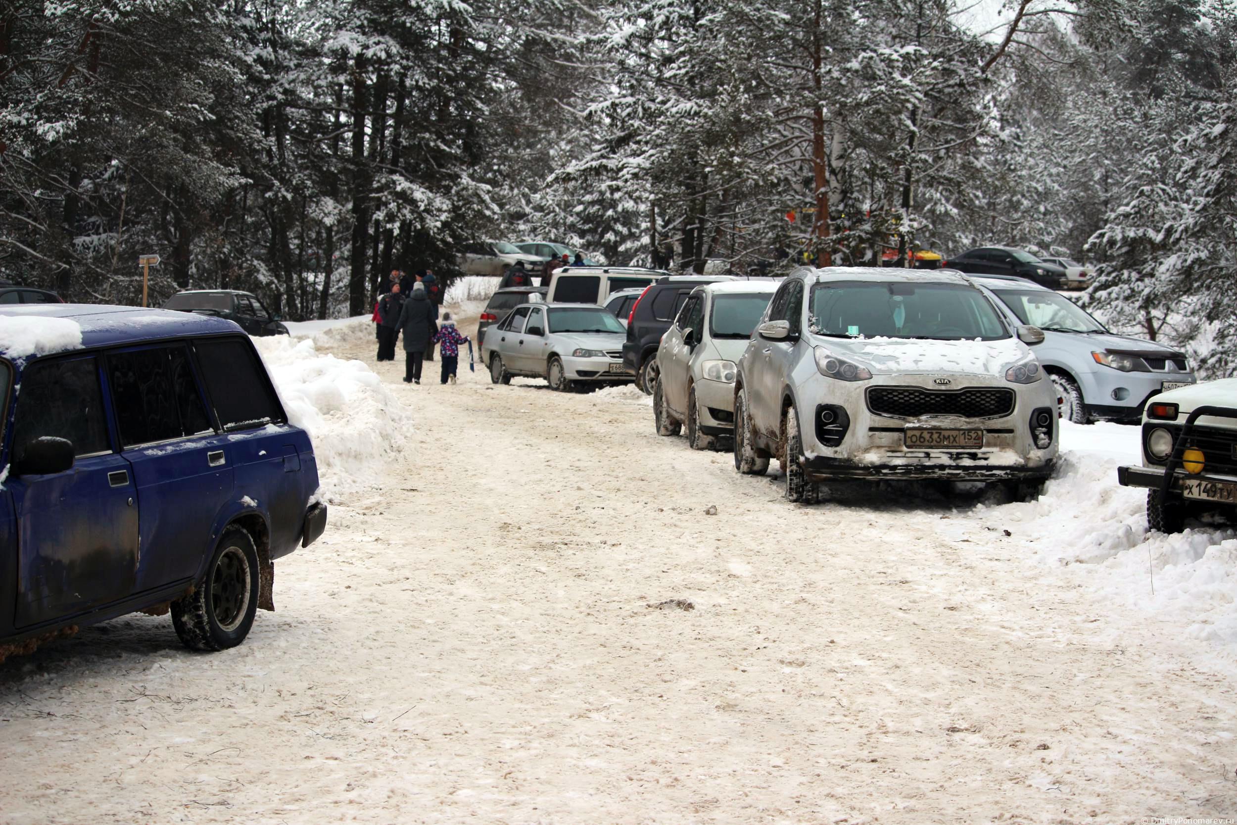 Январские автогонки в Городце 2021
