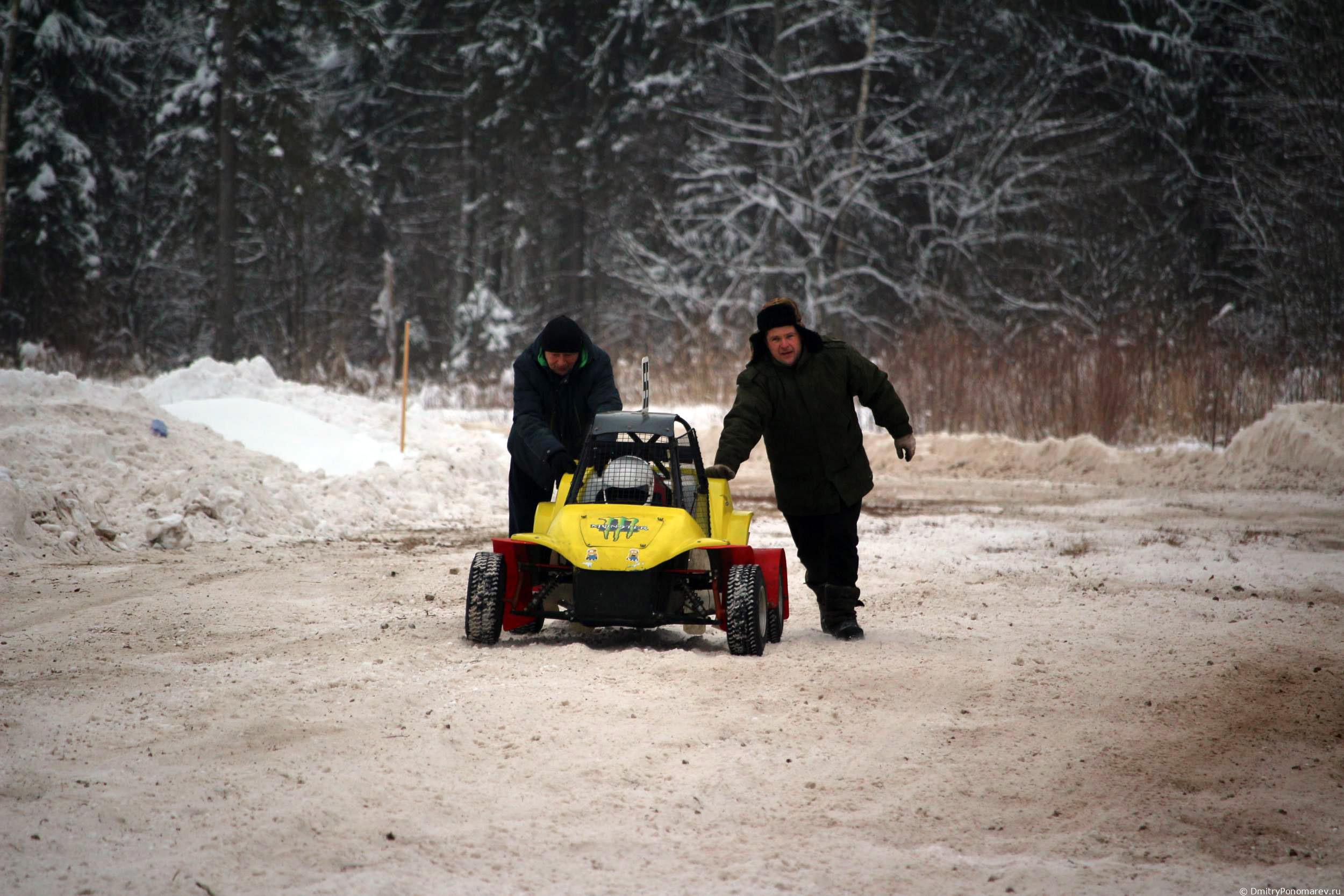 Январские автогонки в Городце 2021