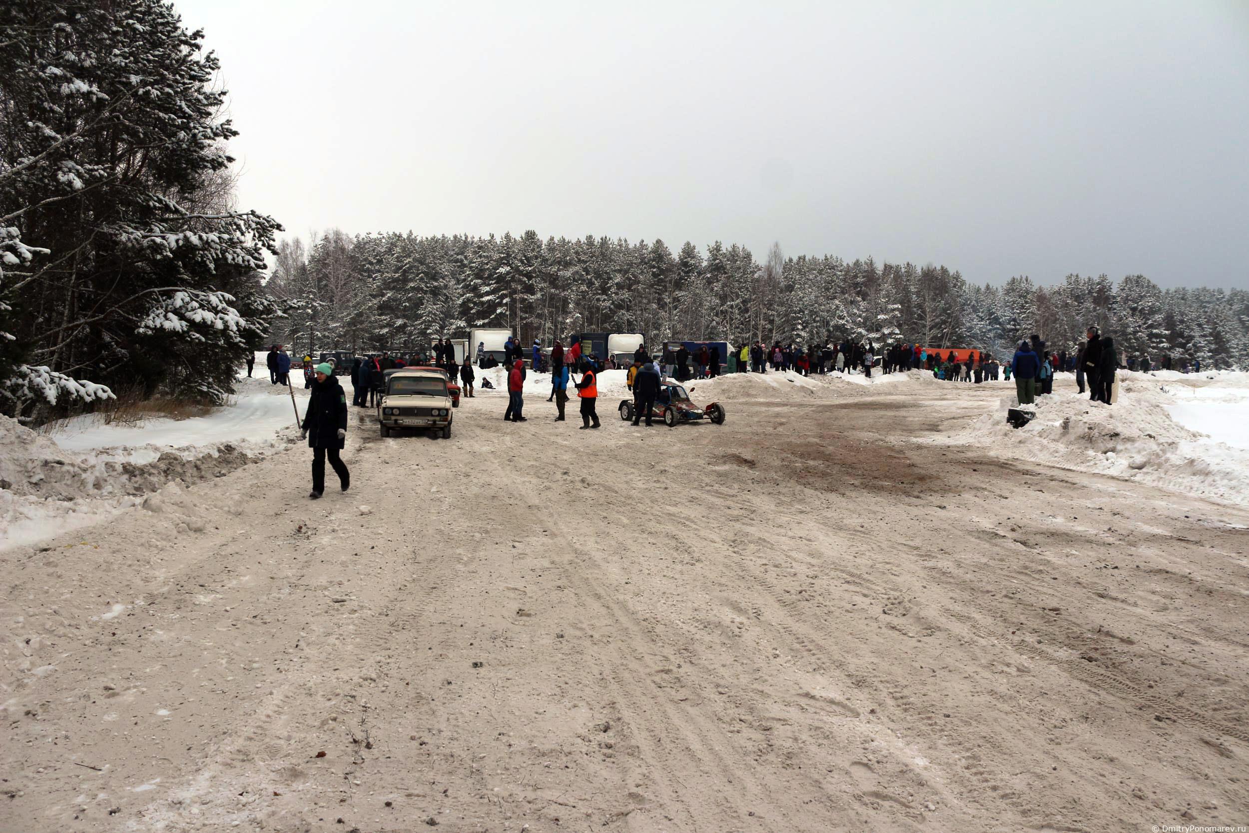 Январские автогонки в Городце 2021
