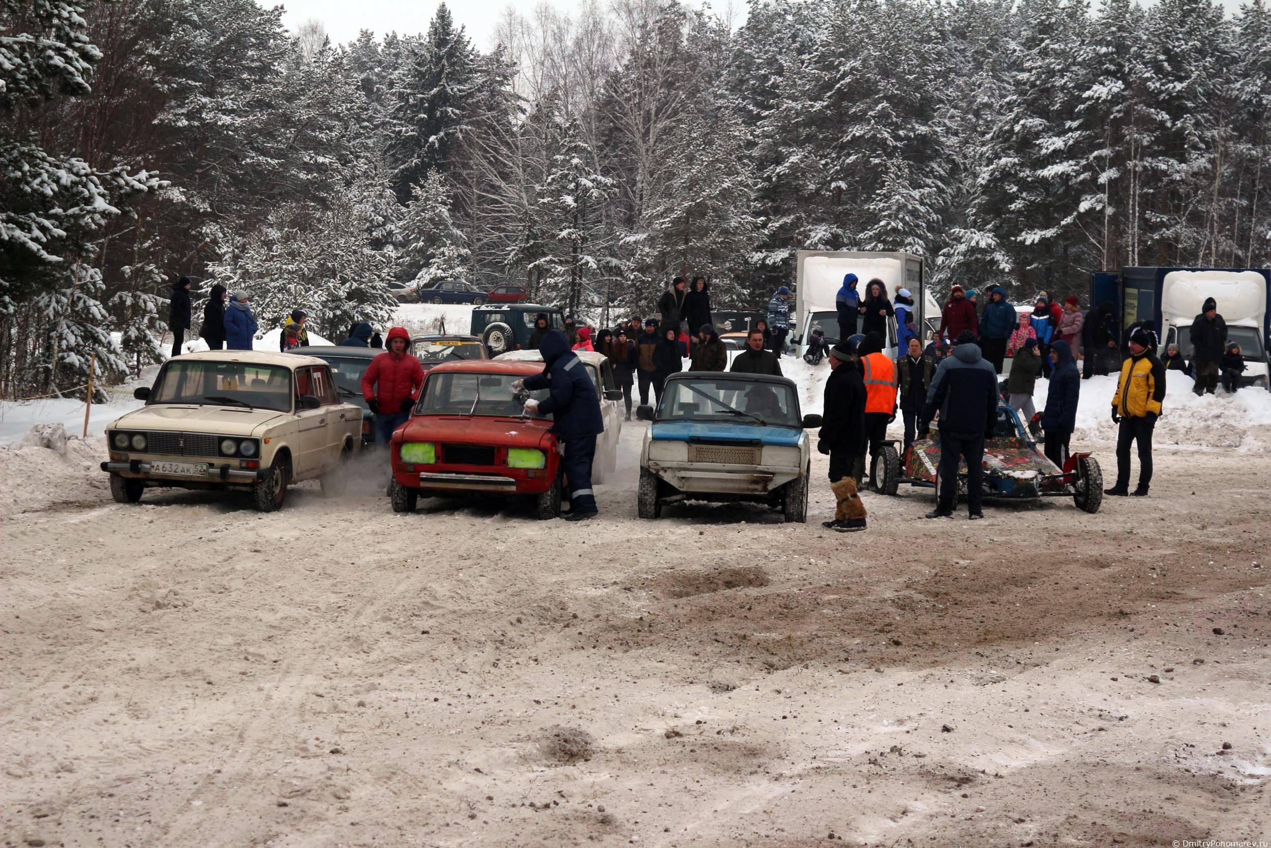 Январские автогонки в Городце 2021