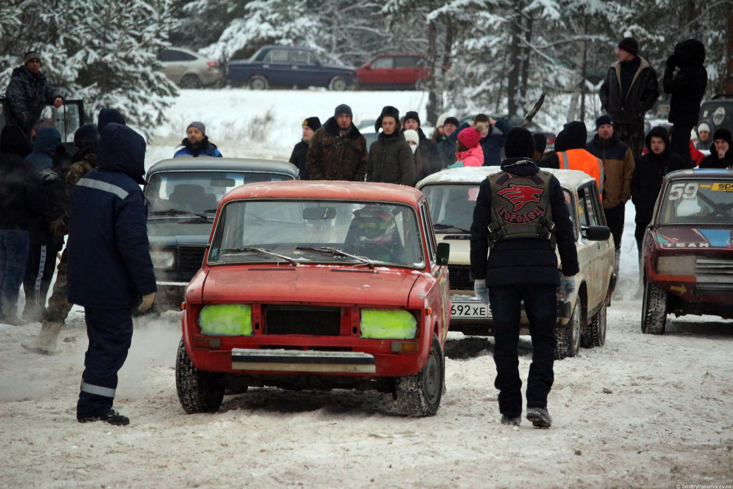 Январские автогонки в Городце 2021