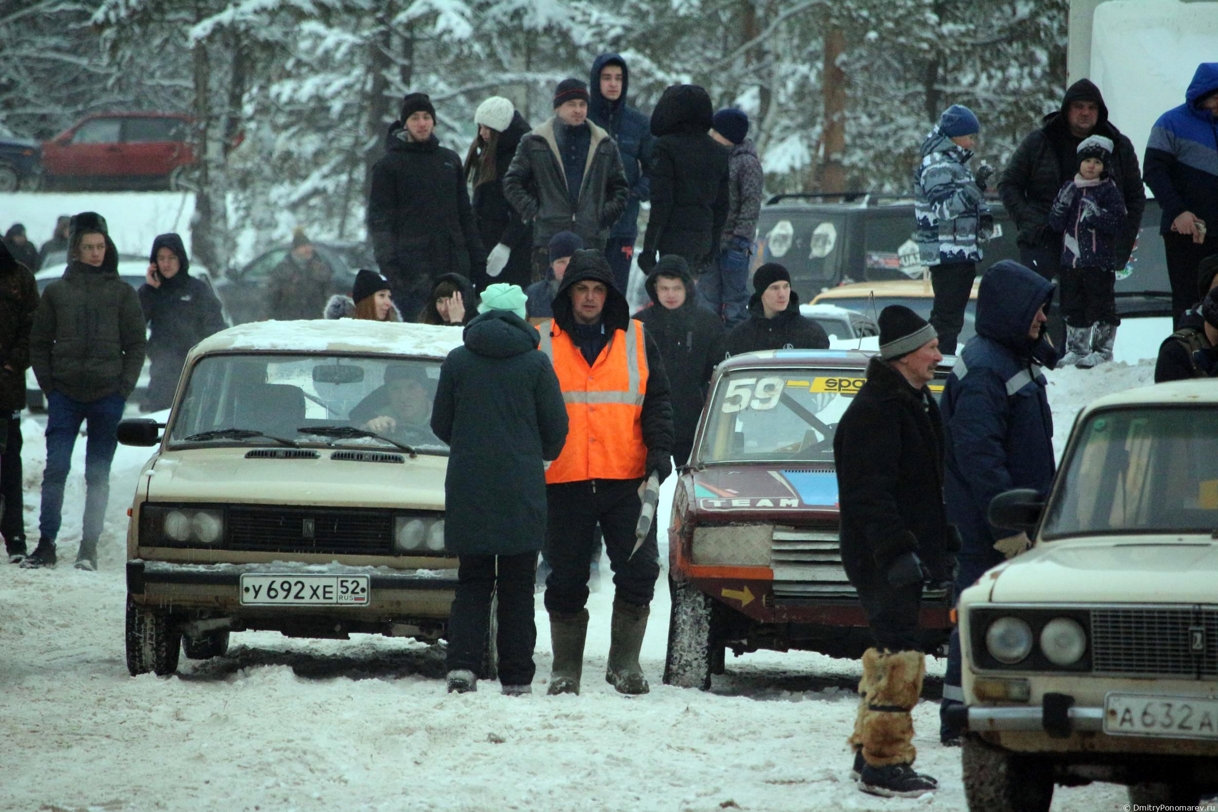 Январские автогонки в Городце 2021