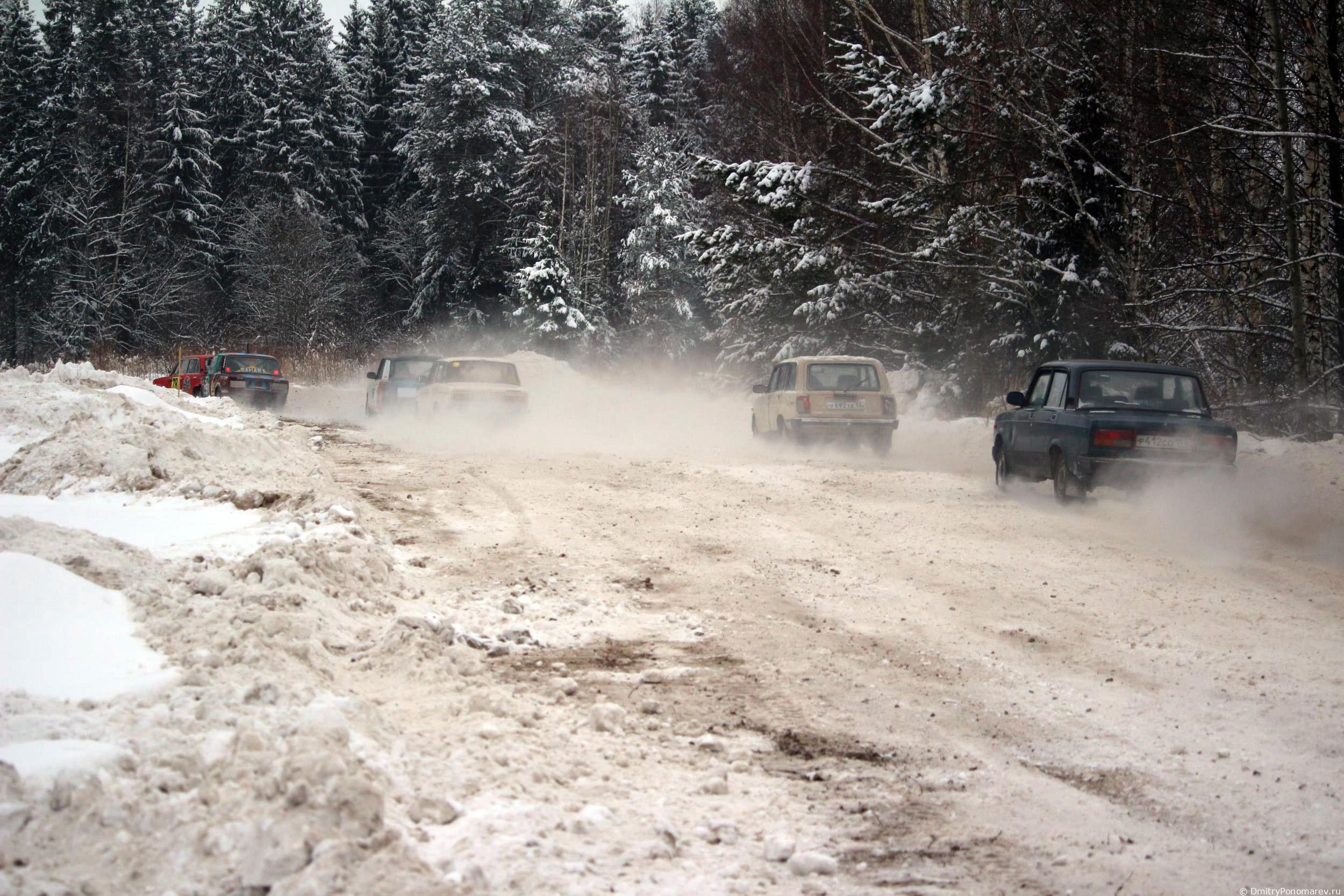Январские автогонки в Городце 2021