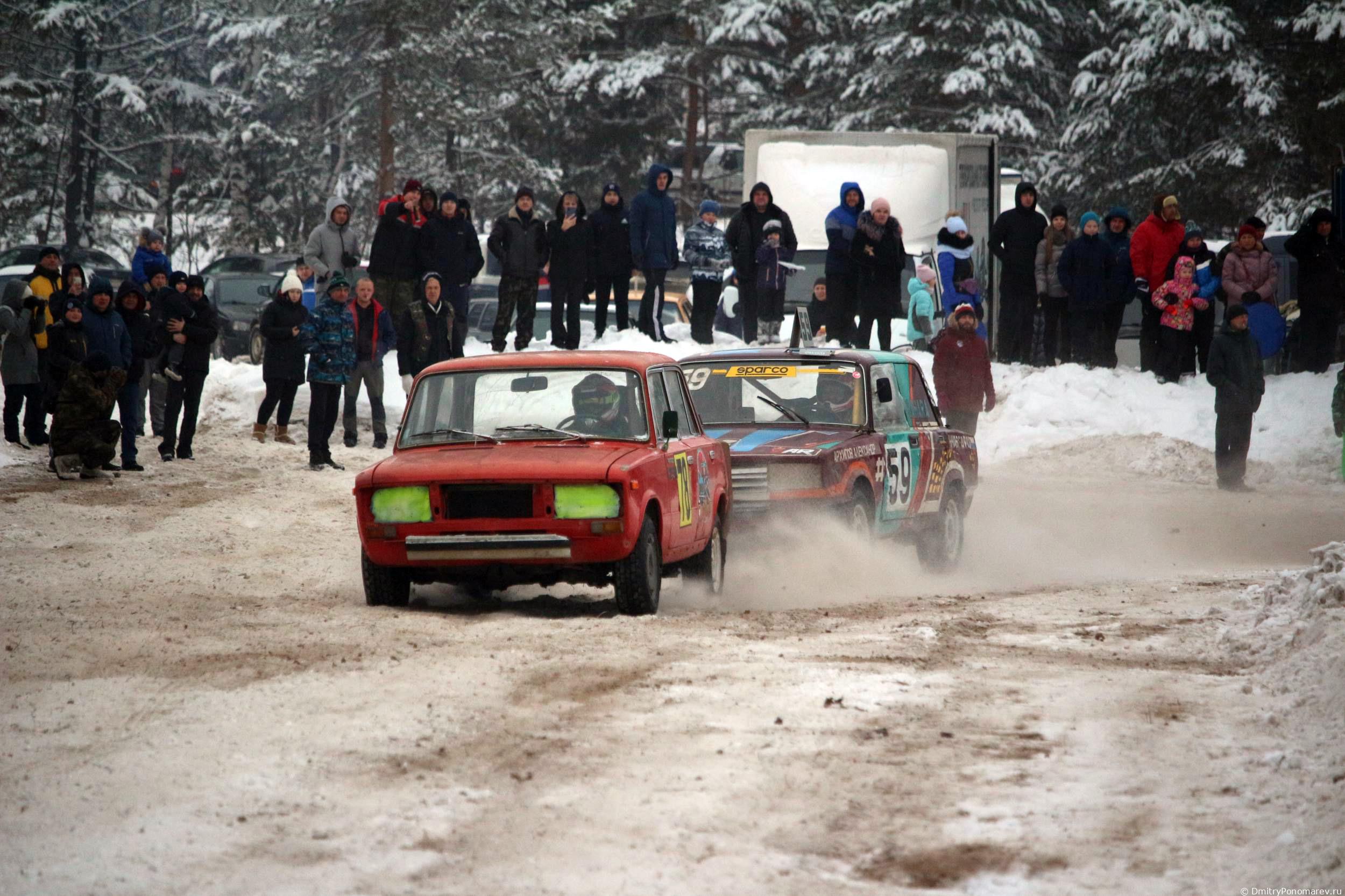 Январские автогонки в Городце 2021