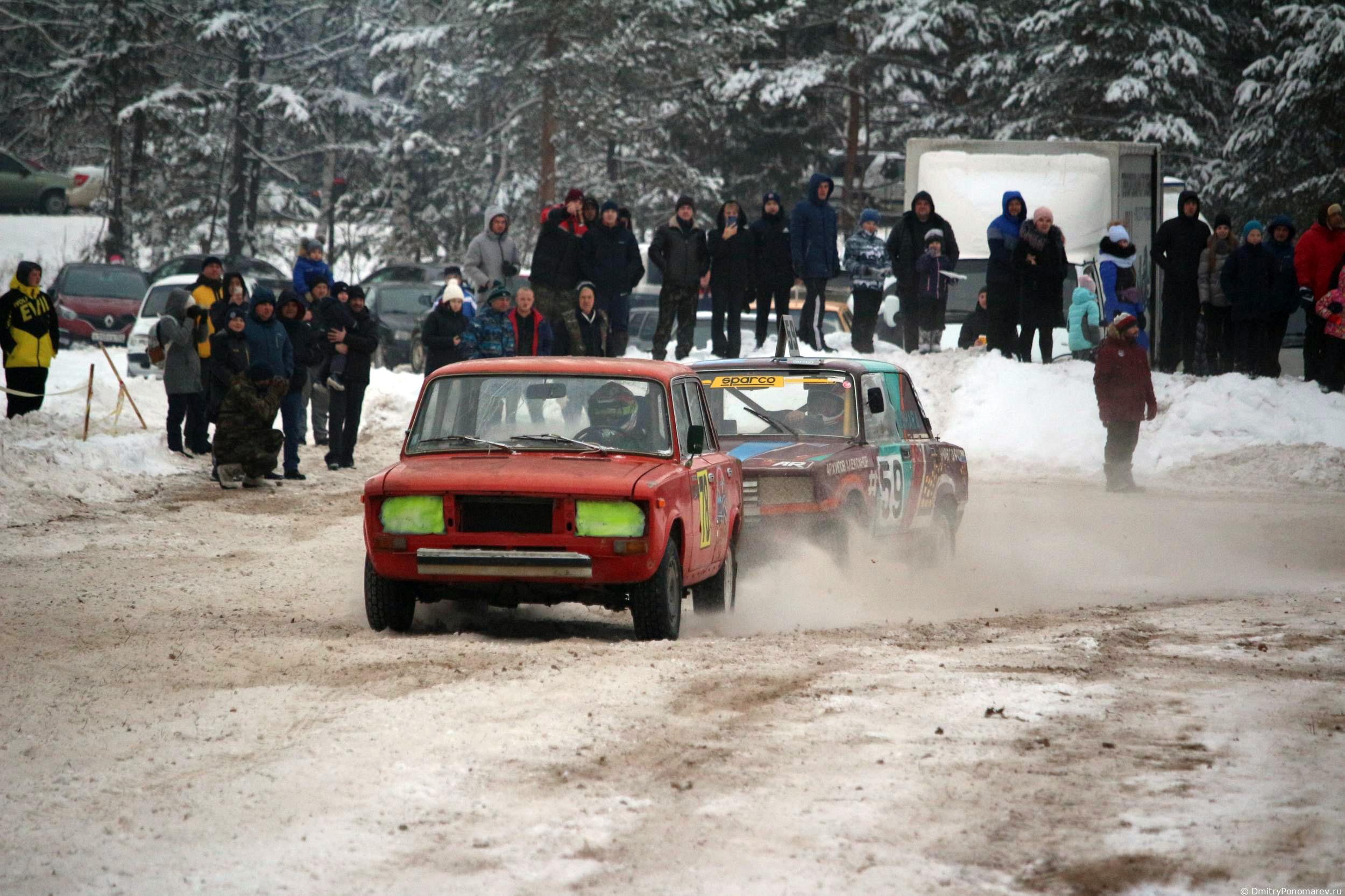 Январские автогонки в Городце 2021