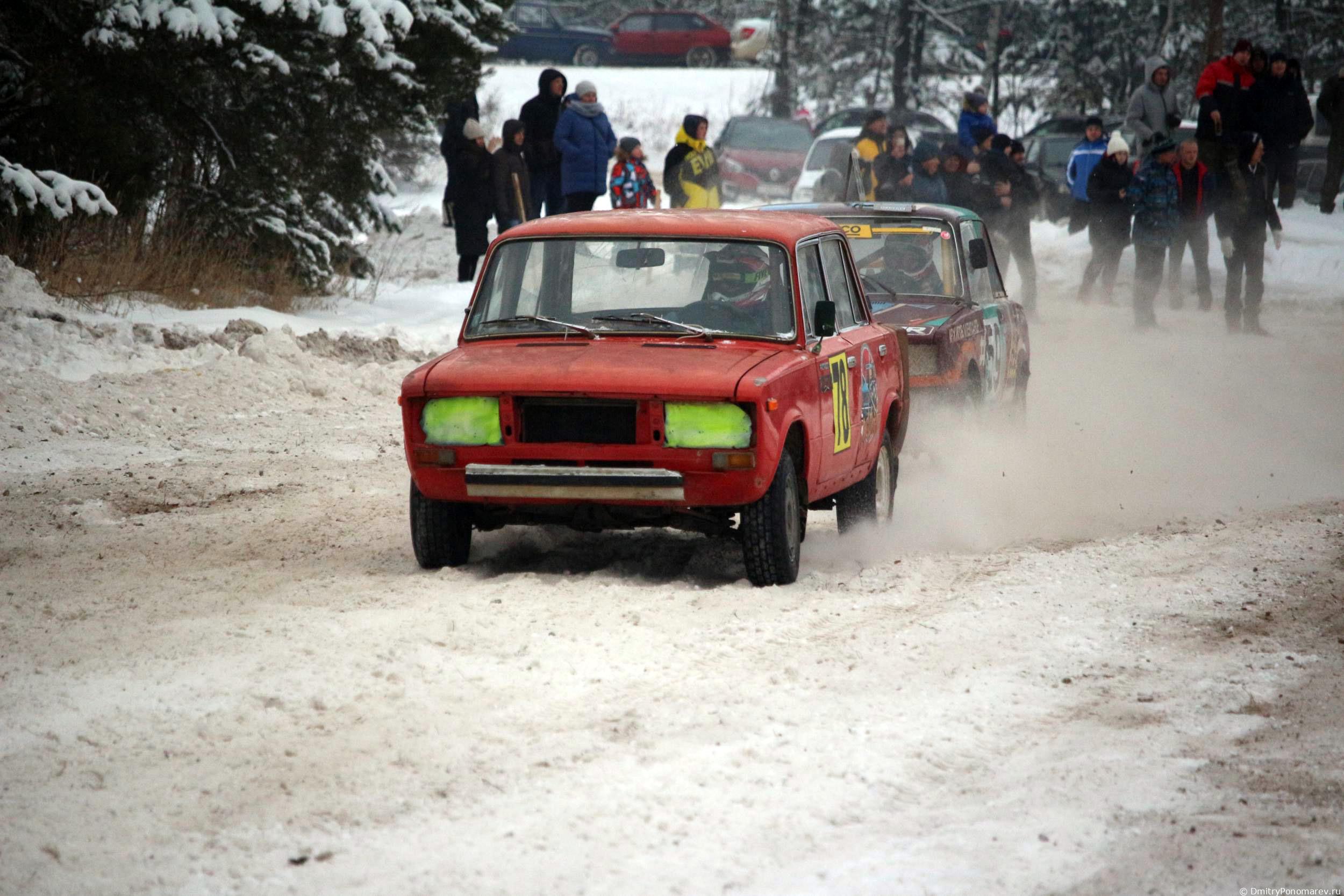 Январские автогонки в Городце 2021