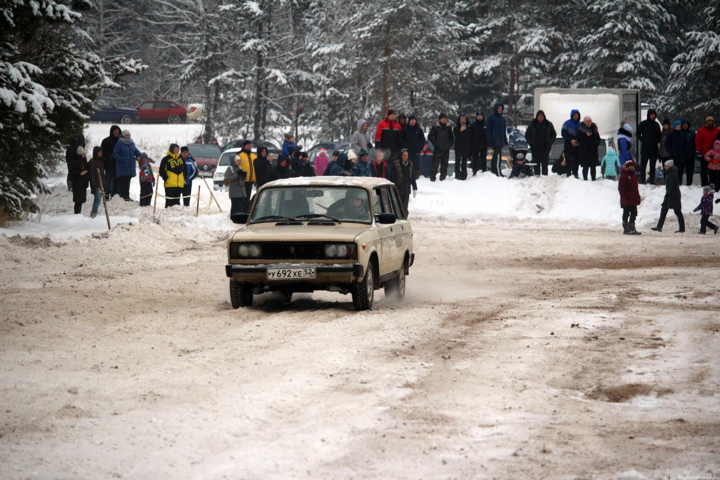 Январские автогонки в Городце 2021