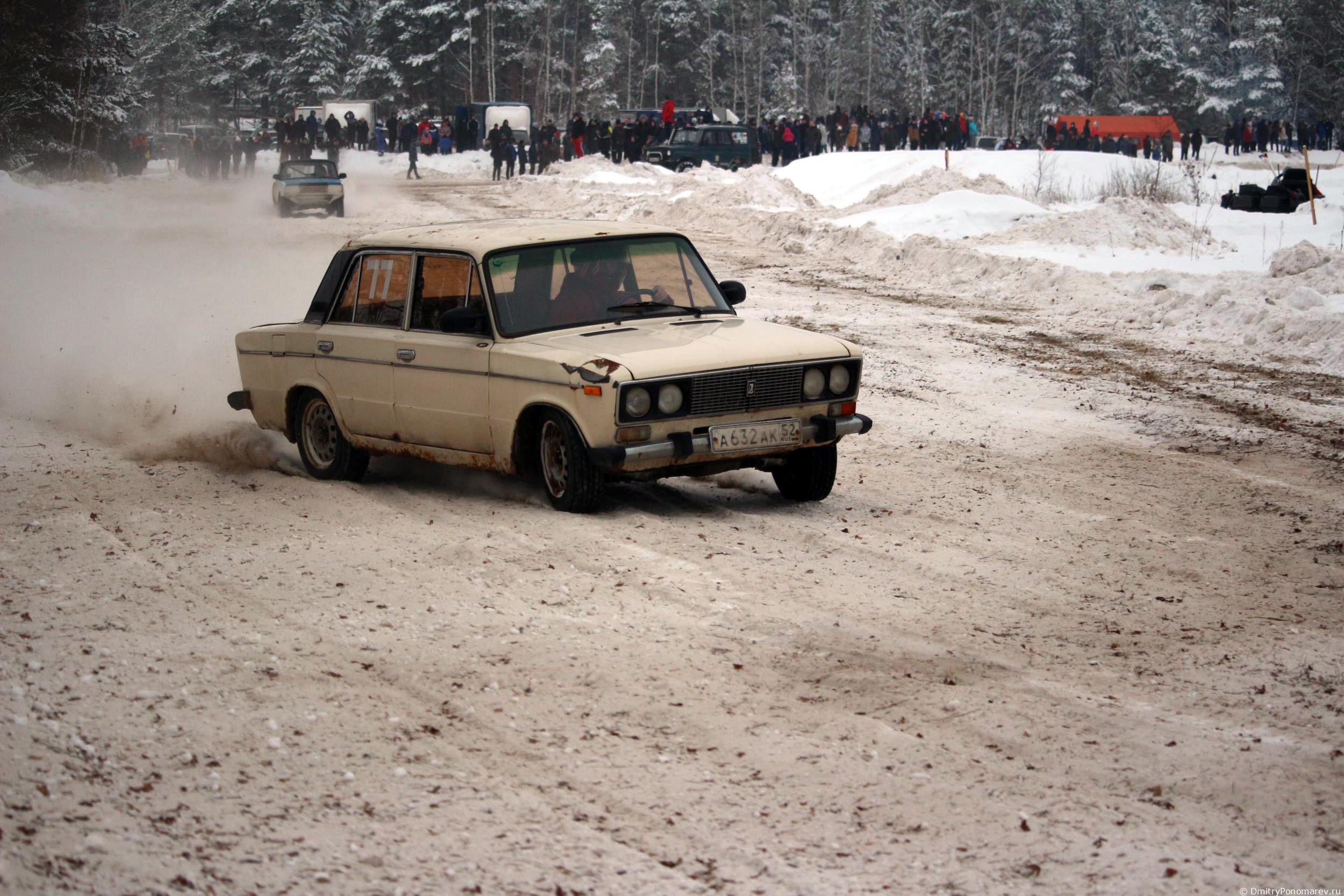 Январские автогонки в Городце 2021