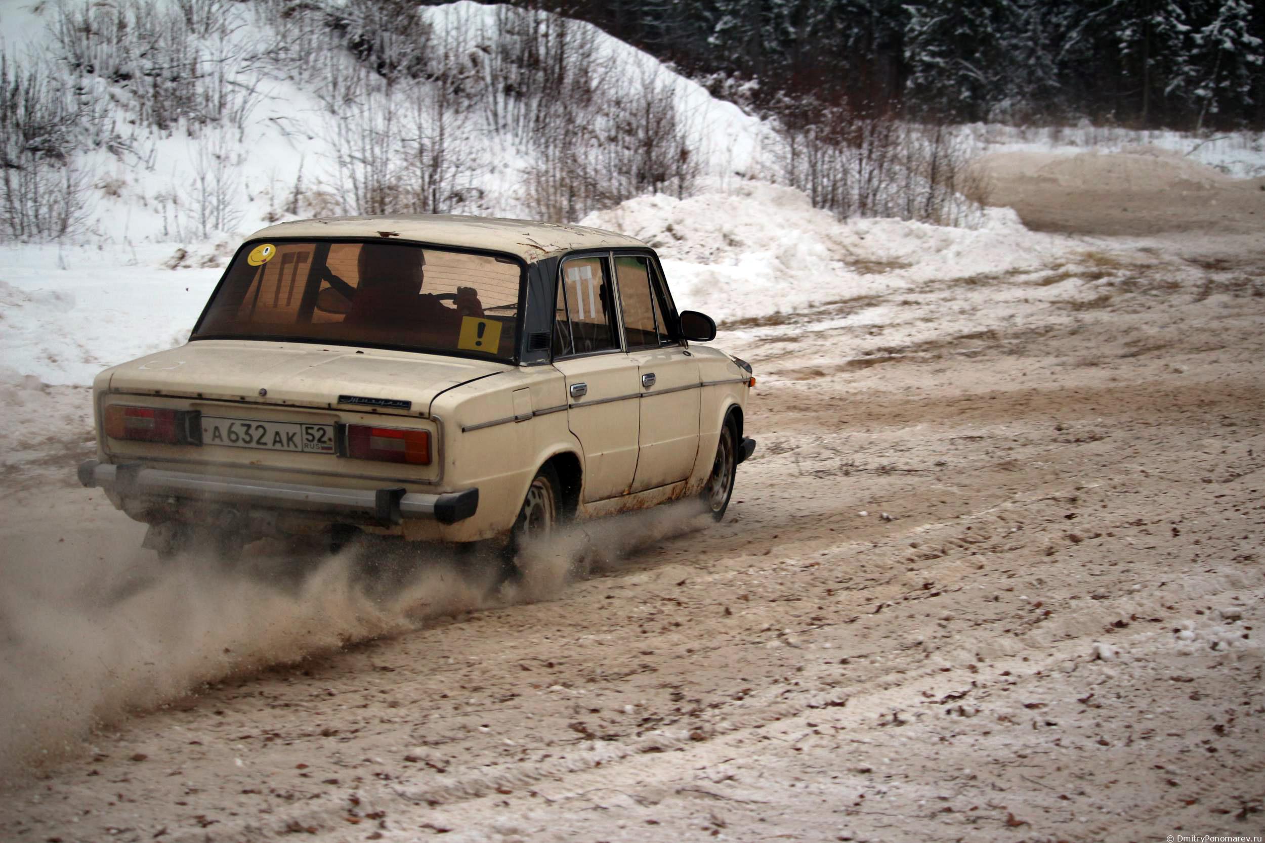 Январские автогонки в Городце 2021
