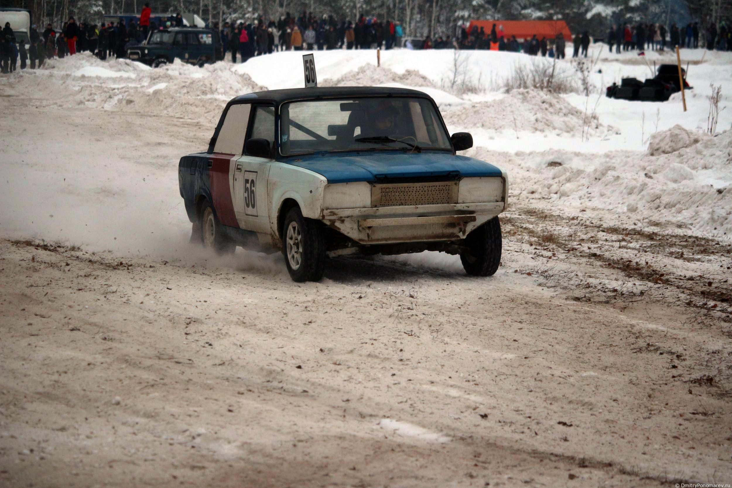 Январские автогонки в Городце 2021