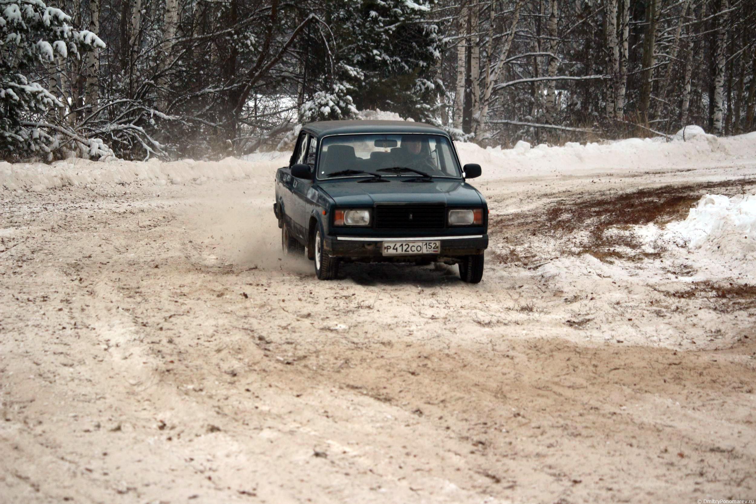 Январские автогонки в Городце 2021