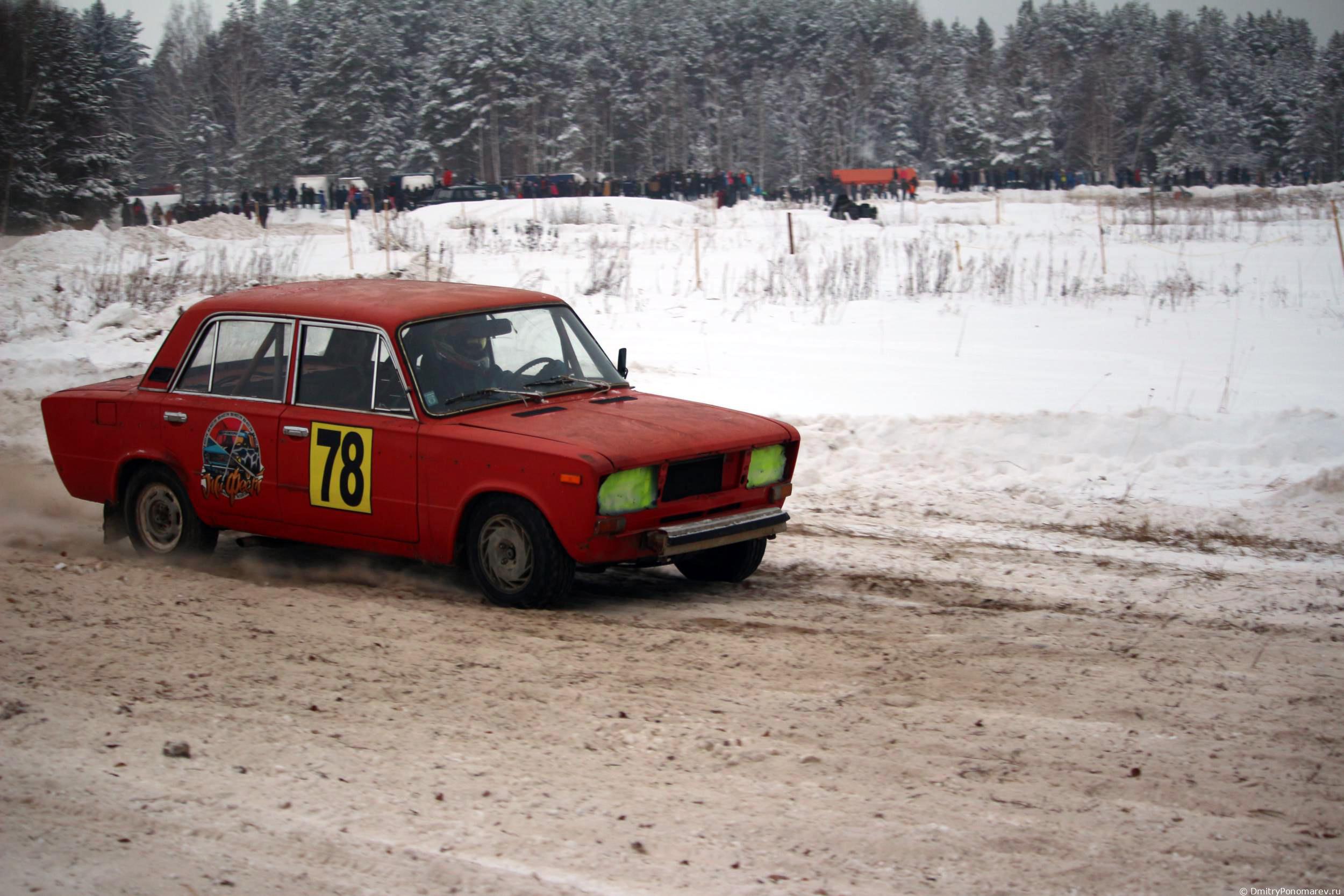 Январские автогонки в Городце 2021