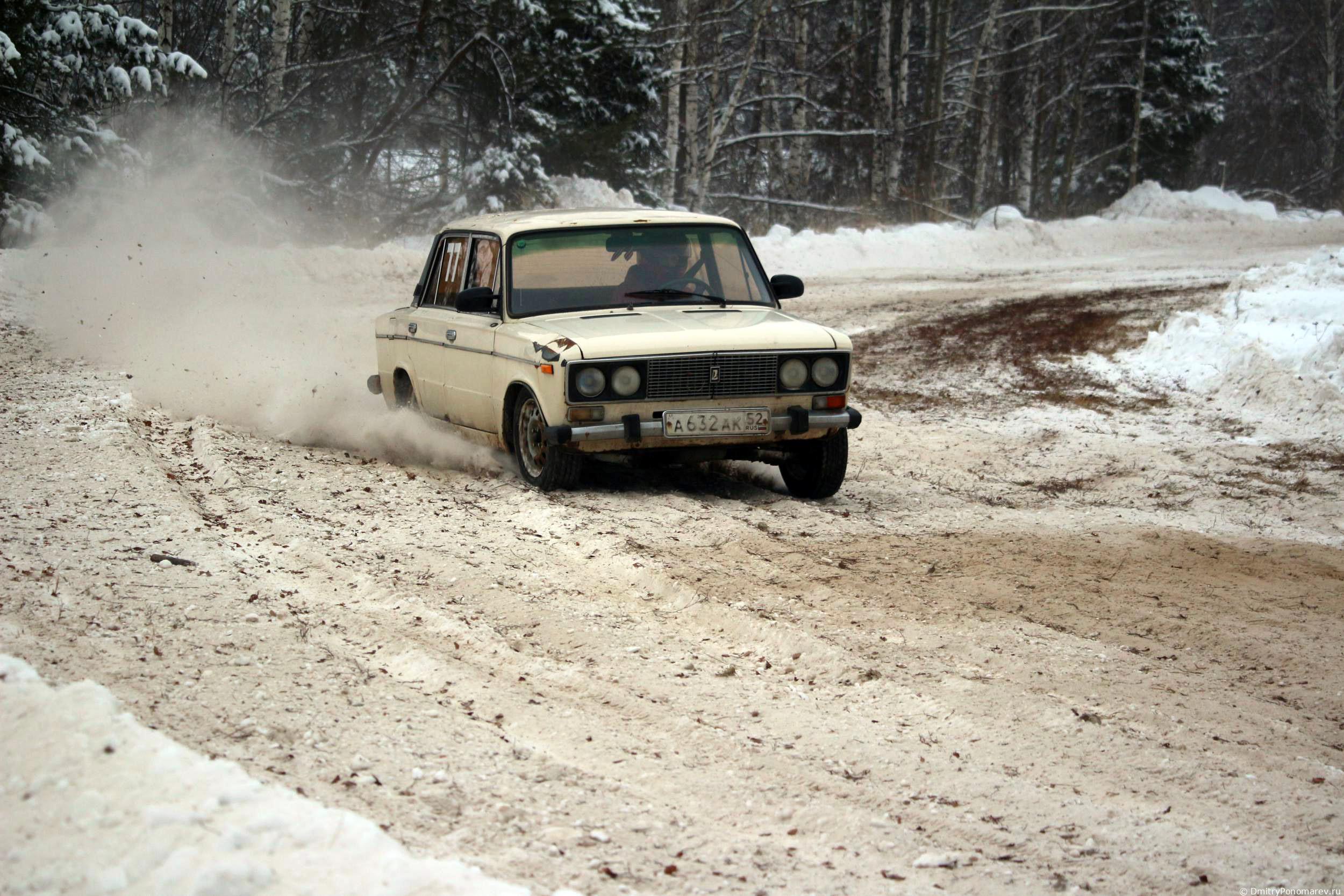 Январские автогонки в Городце 2021
