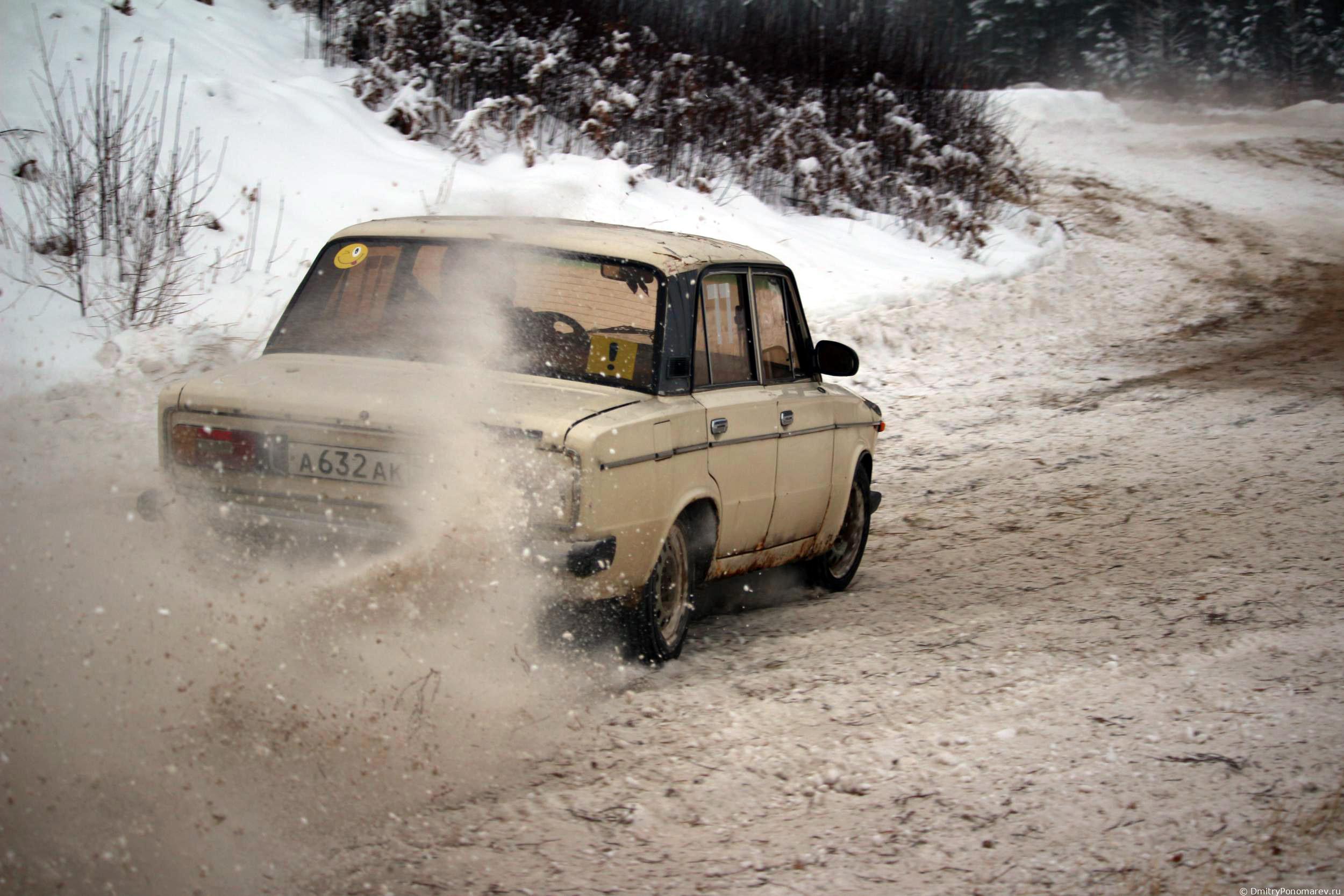 Январские автогонки в Городце 2021