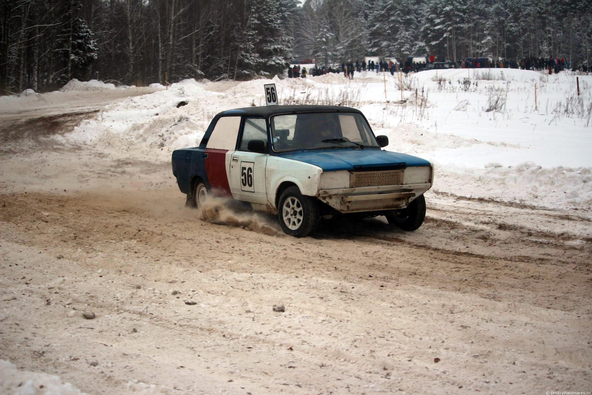 Январские автогонки в Городце 2021