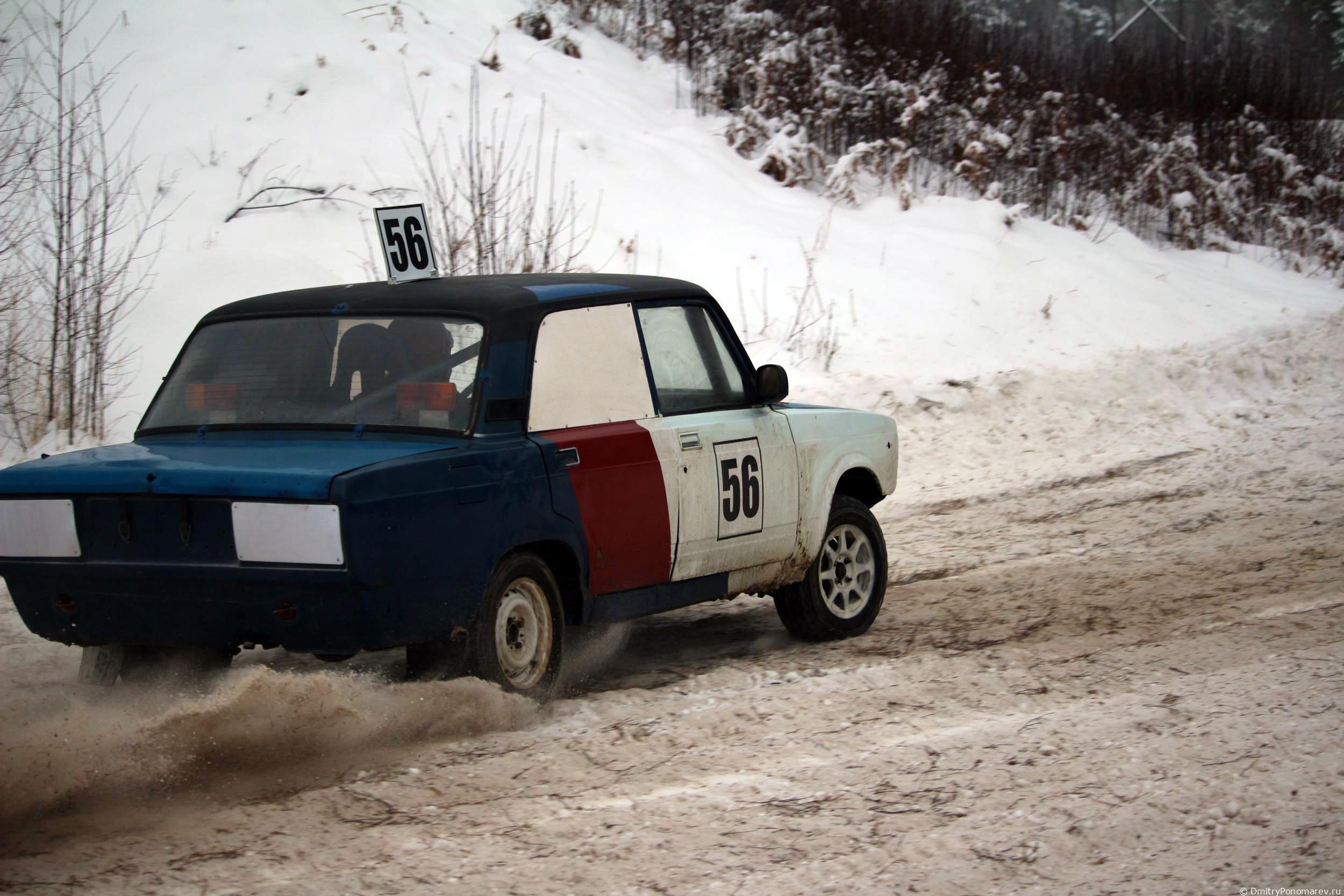 Январские автогонки в Городце 2021