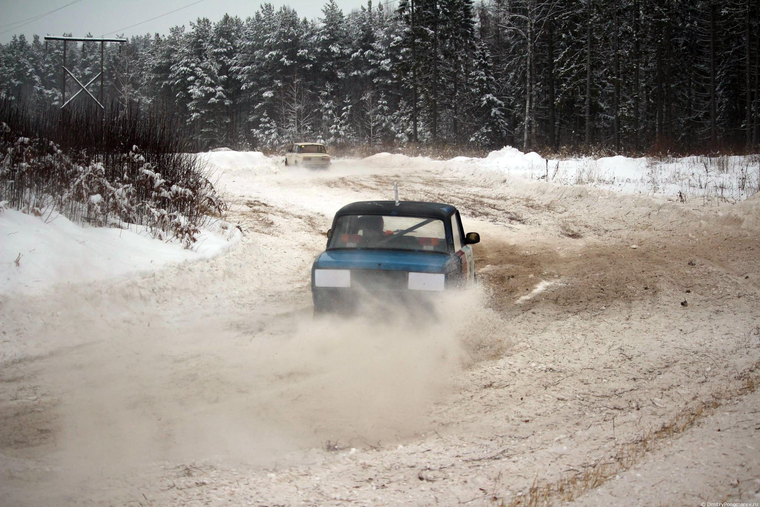 Январские автогонки в Городце 2021