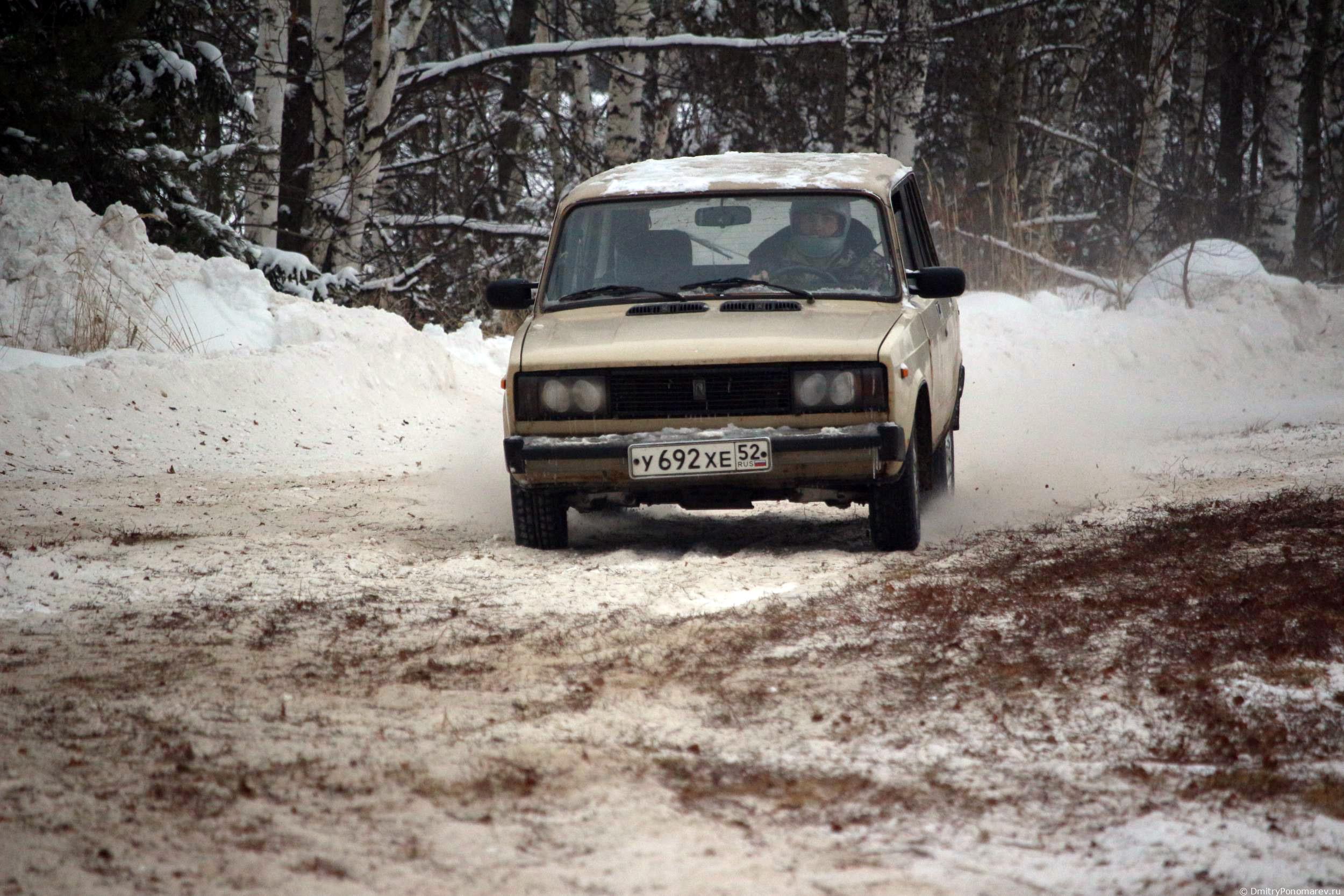 Январские автогонки в Городце 2021