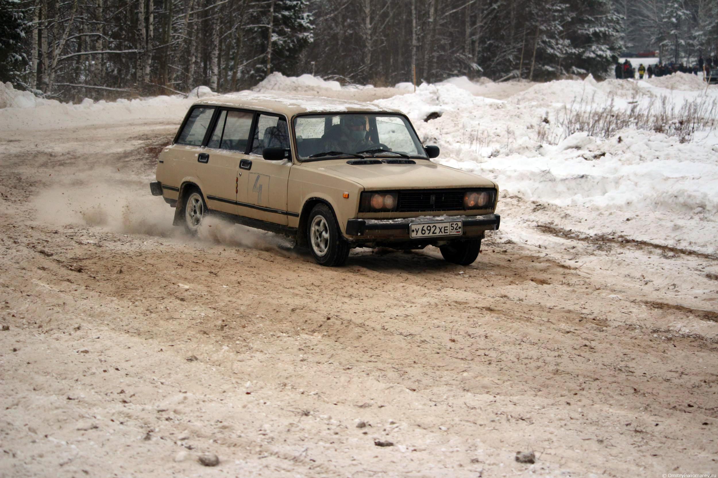Январские автогонки в Городце 2021