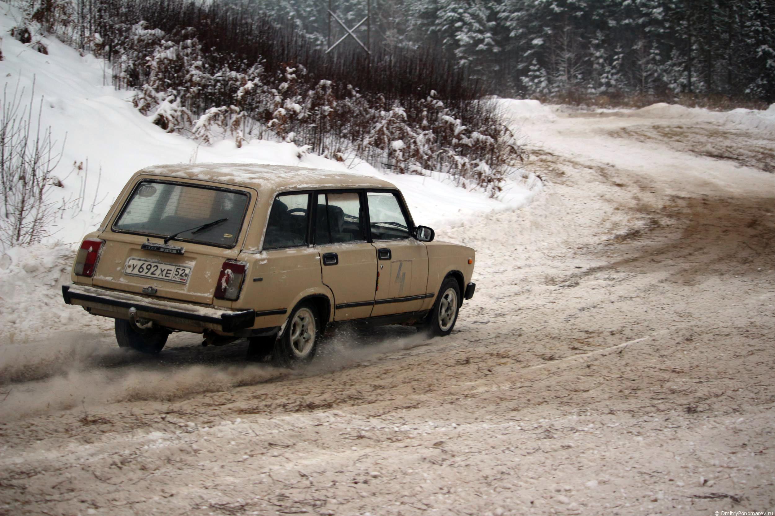 Январские автогонки в Городце 2021