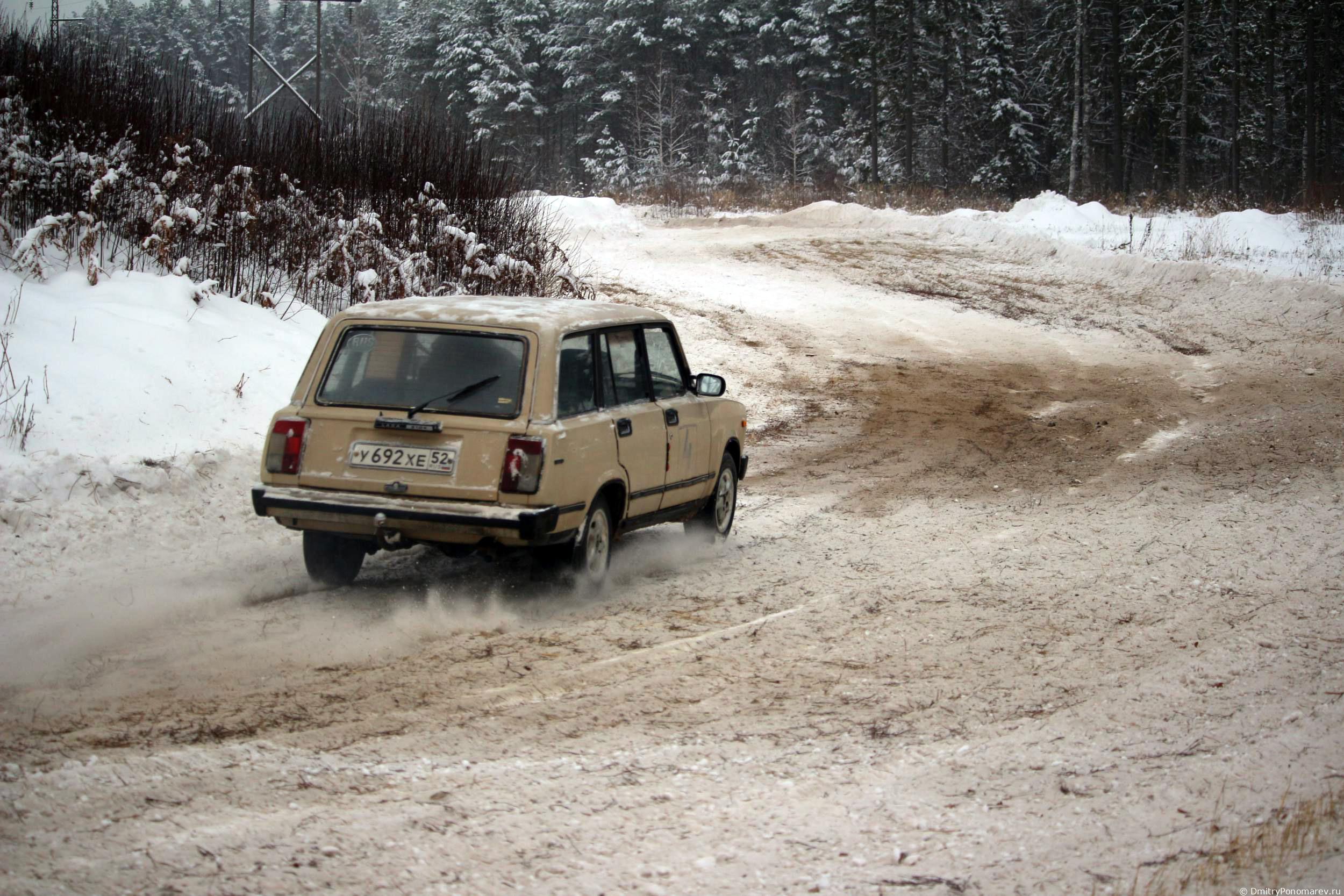 Январские автогонки в Городце 2021
