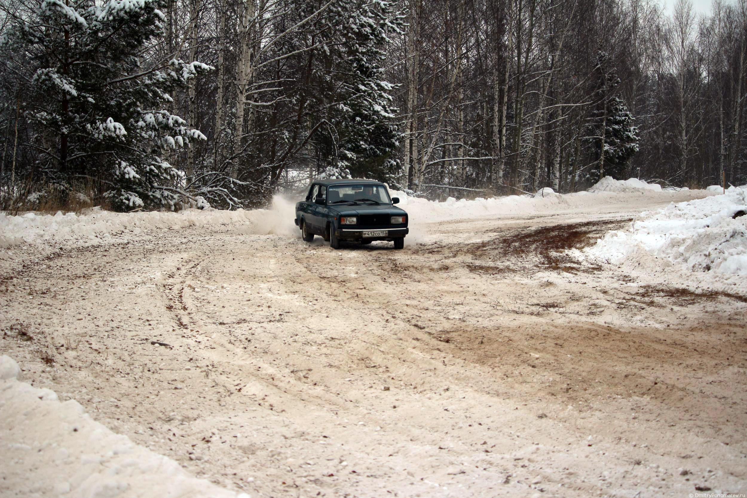 Январские автогонки в Городце 2021