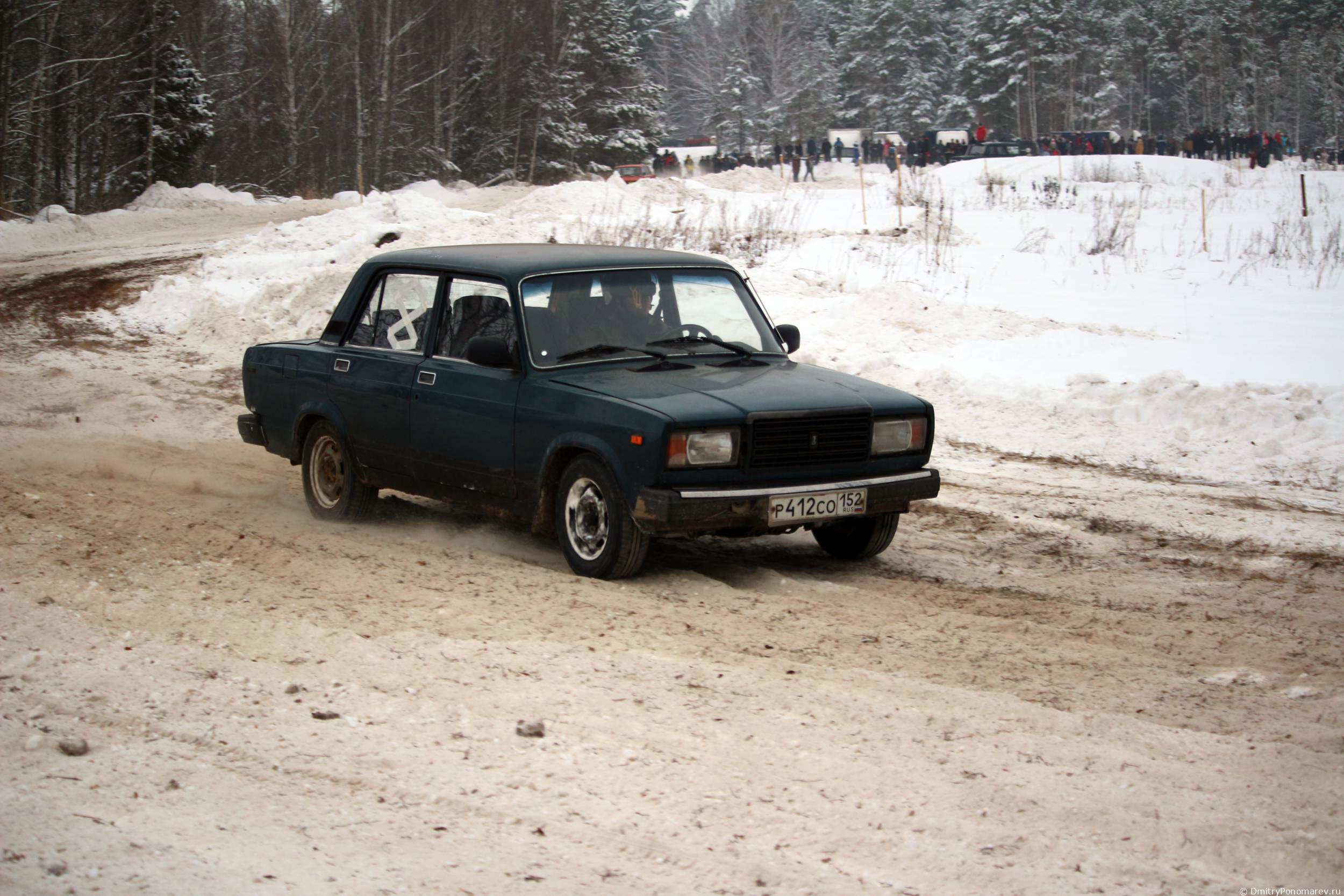 Январские автогонки в Городце 2021