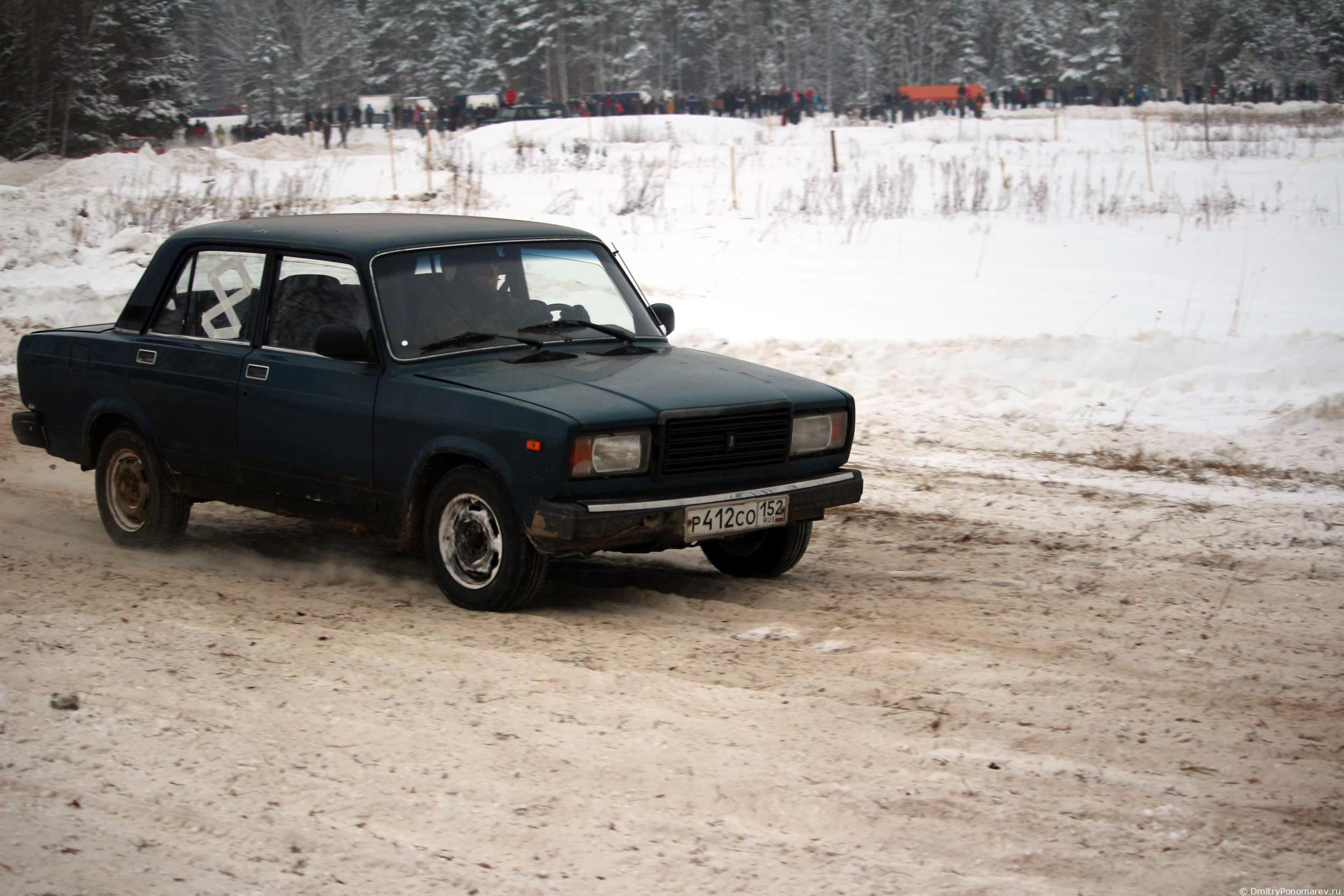 Январские автогонки в Городце 2021