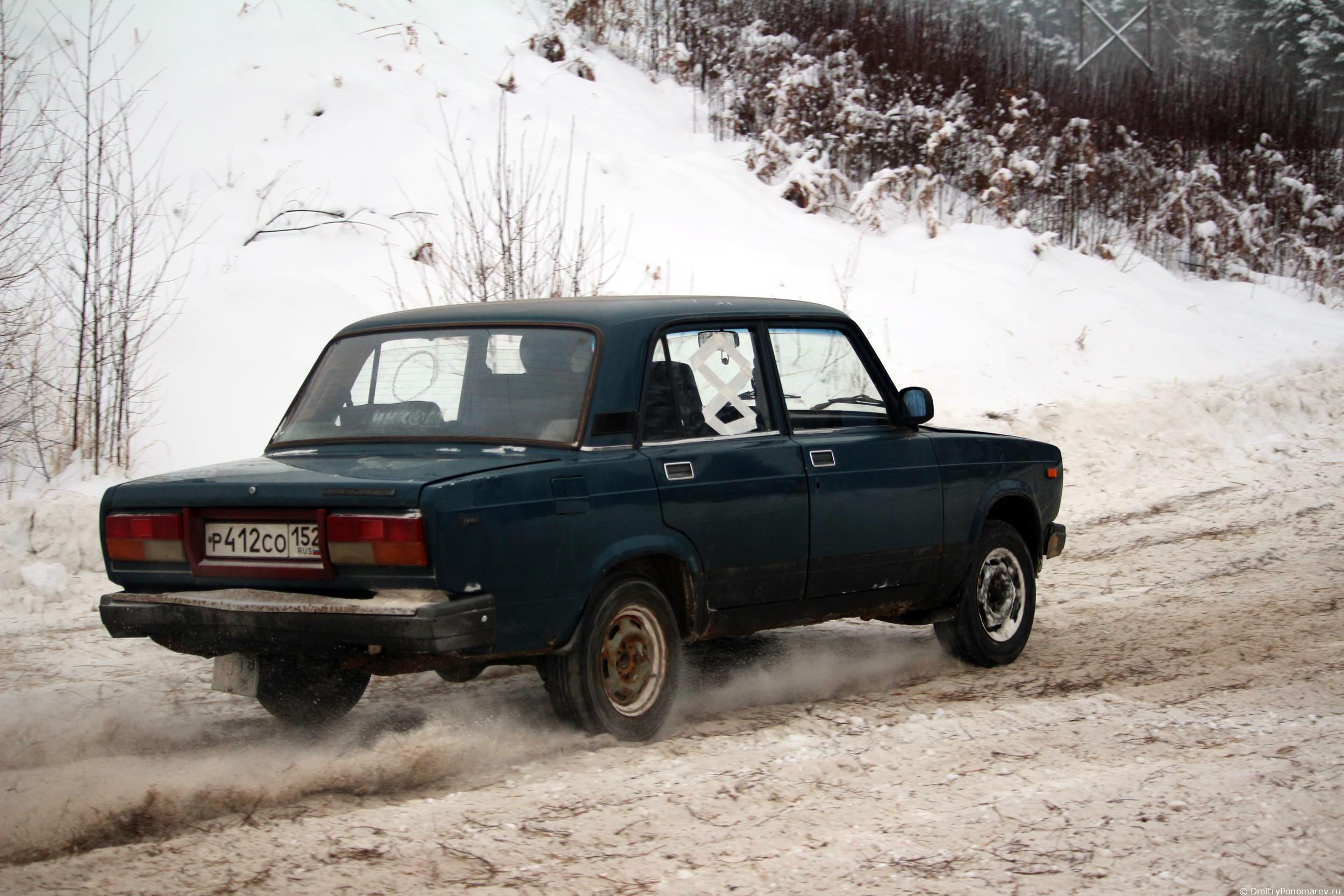 Январские автогонки в Городце 2021